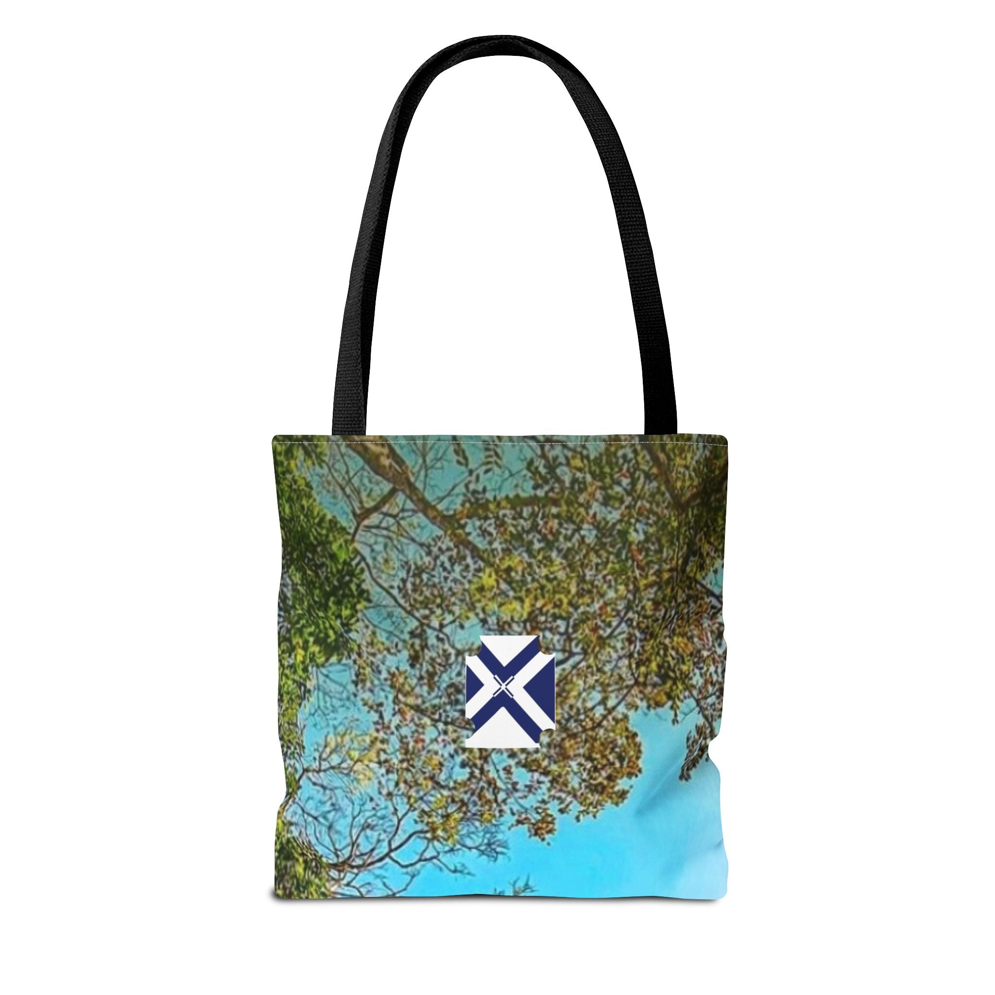 Canopy View Tote Bag — Botanical Sky All-Over Print