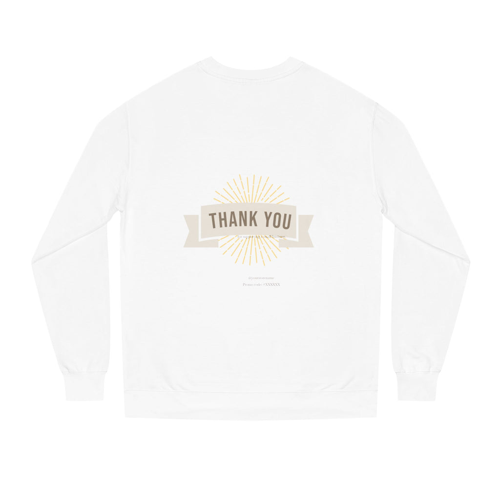 Unisex Crew Neck Sweatshirt