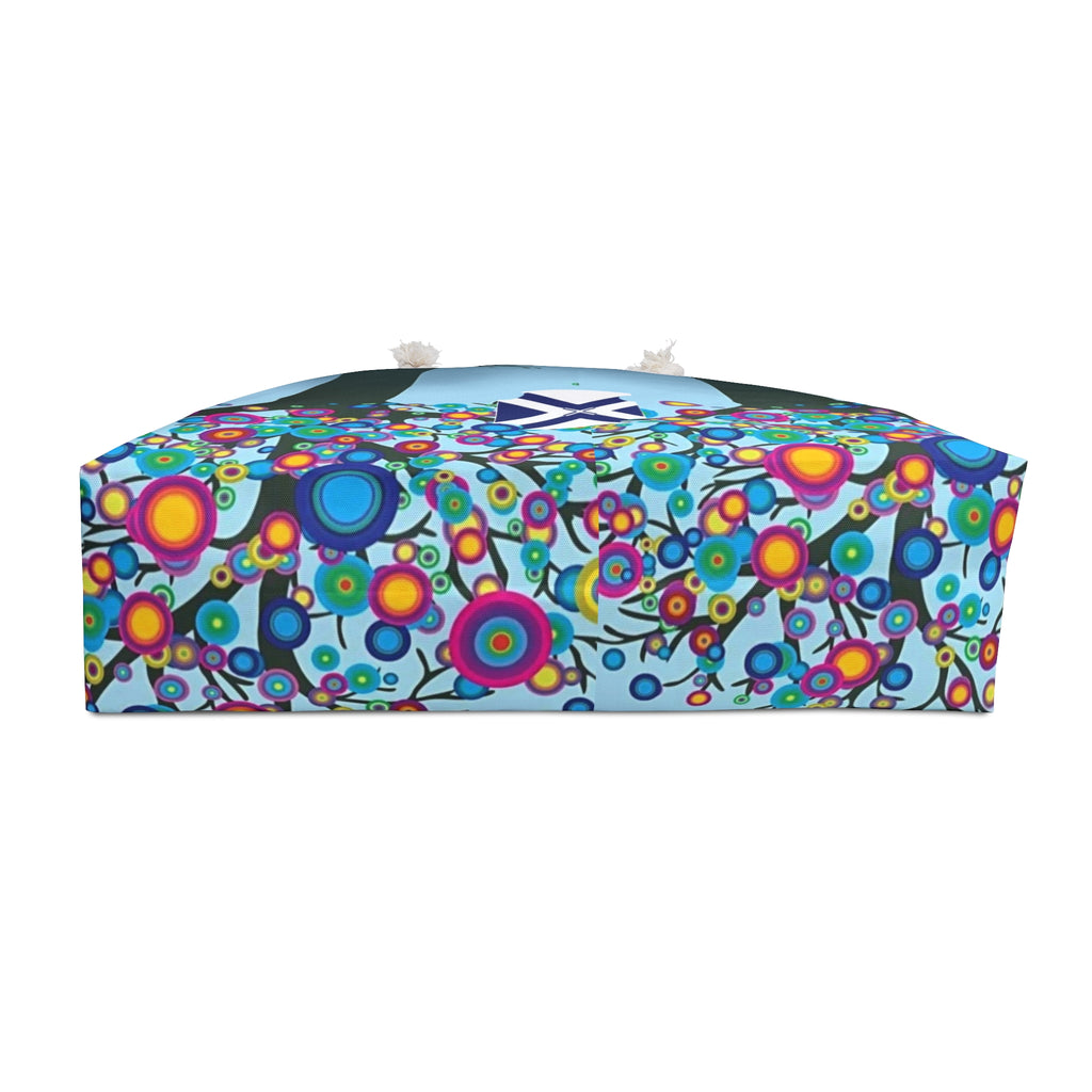 Weekender Bag — 'Xt' Printed Travel Duffel