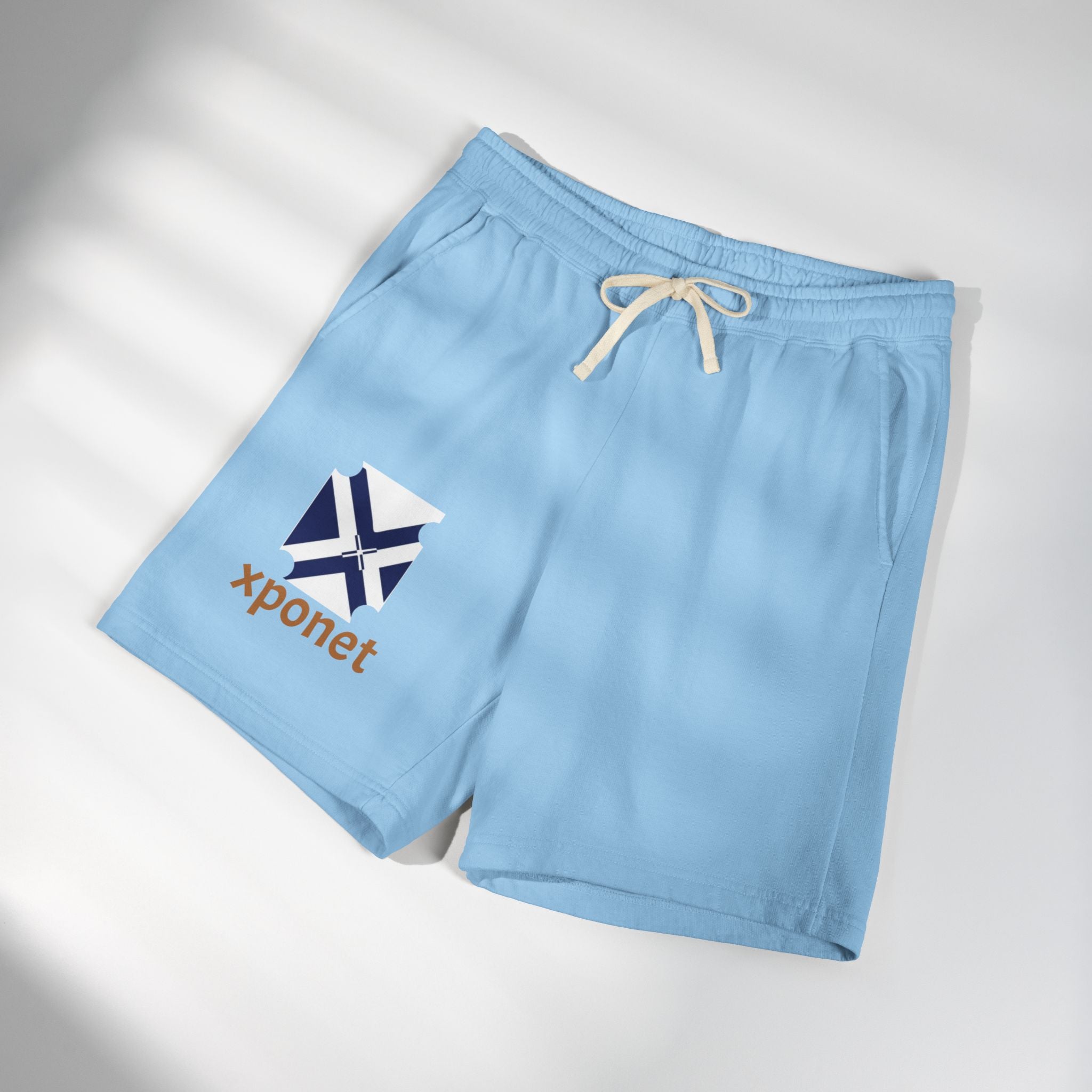 Unisex Garment-Dyed Lightweight Fleece Sweat Shorts