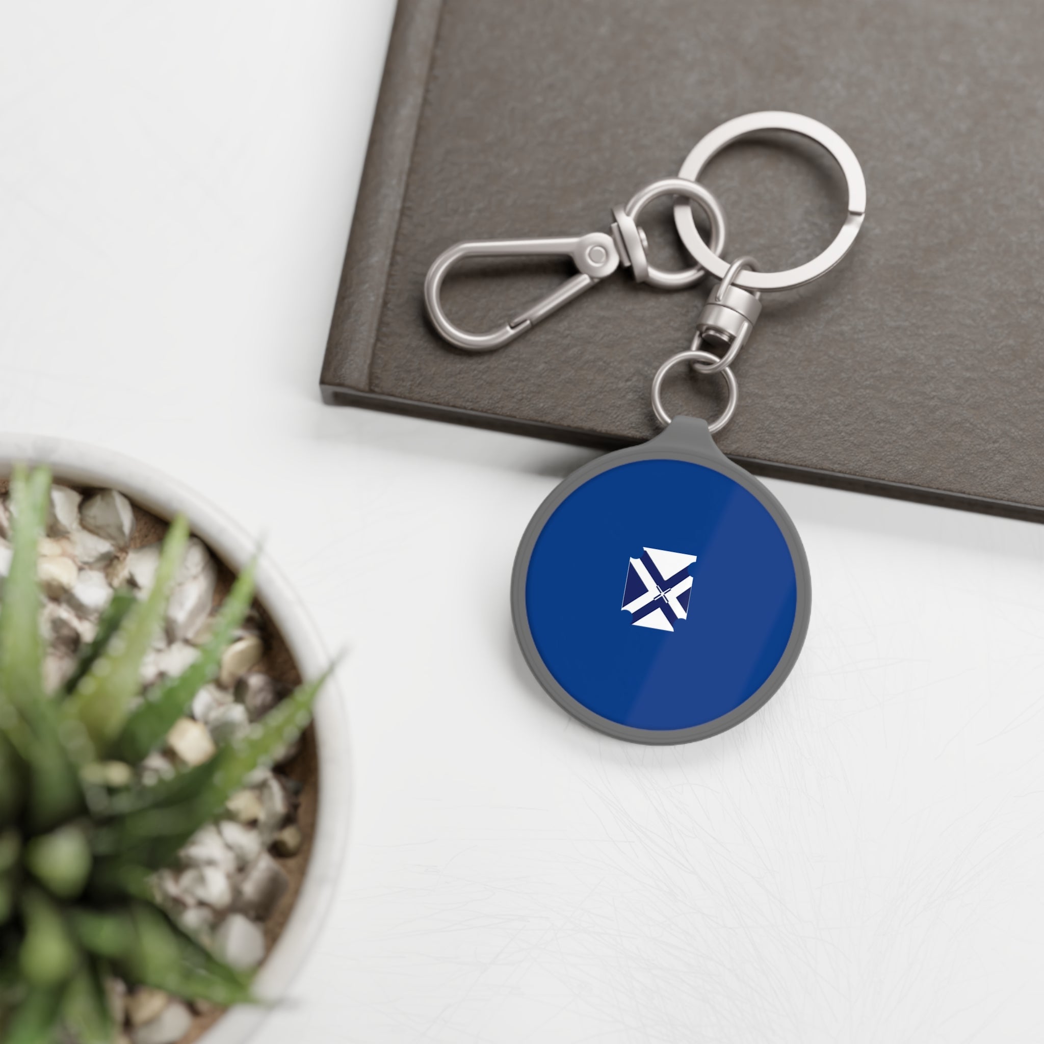 XT7 Keyring Tag — Modern Minimalist Aluminum Key Tag
