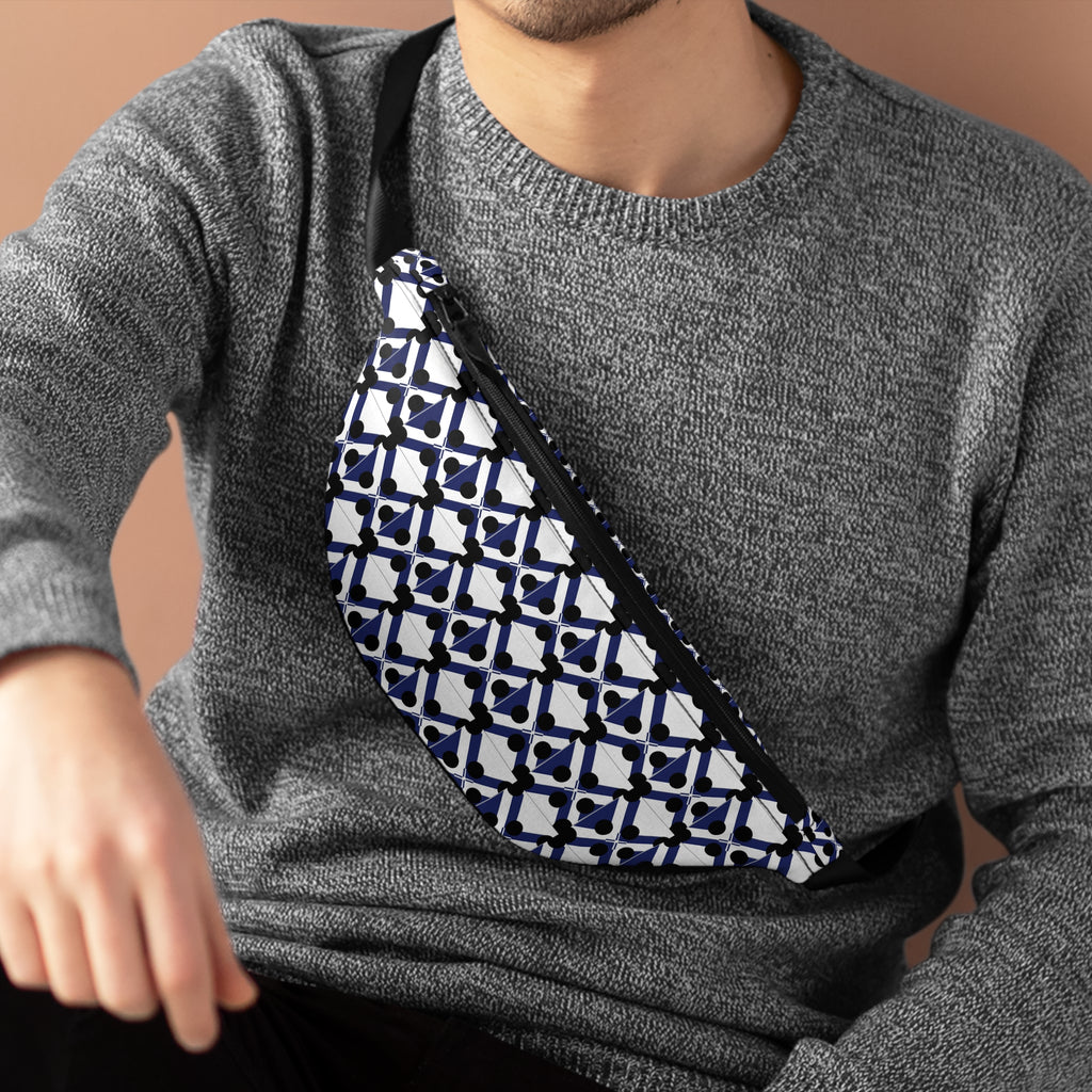 Xponet Blue Tile Fanny Pack —