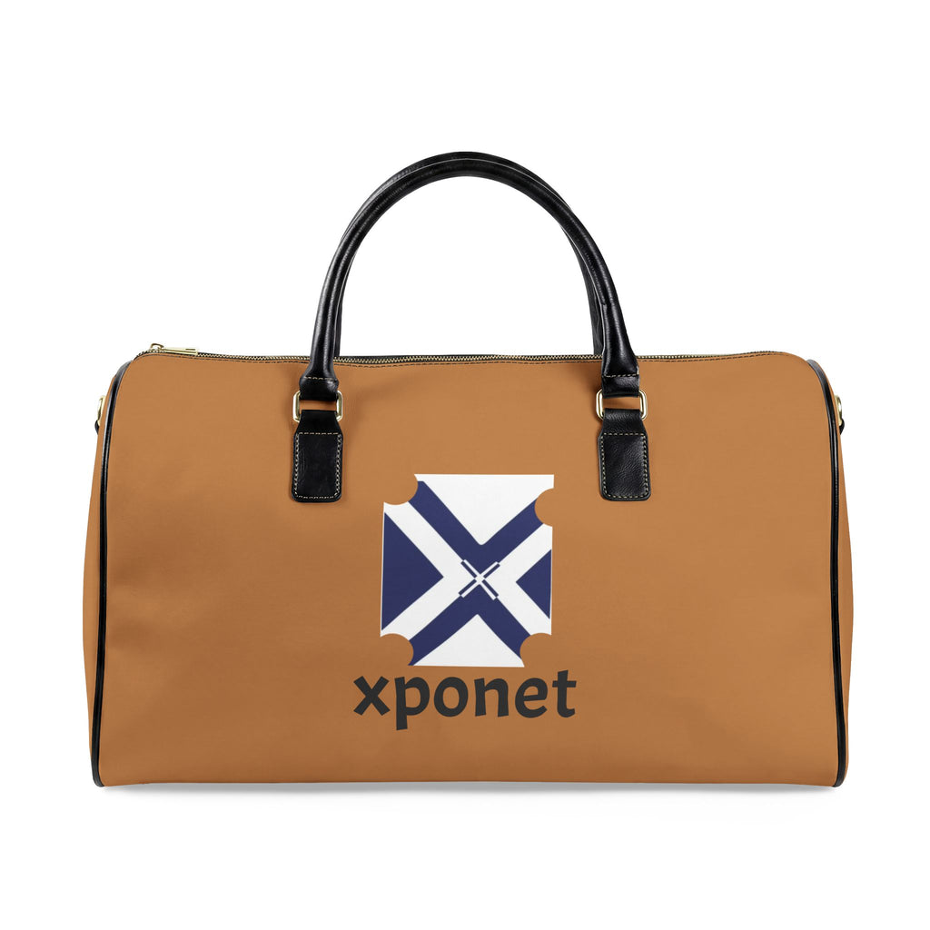 Faux Leather Travel Bag