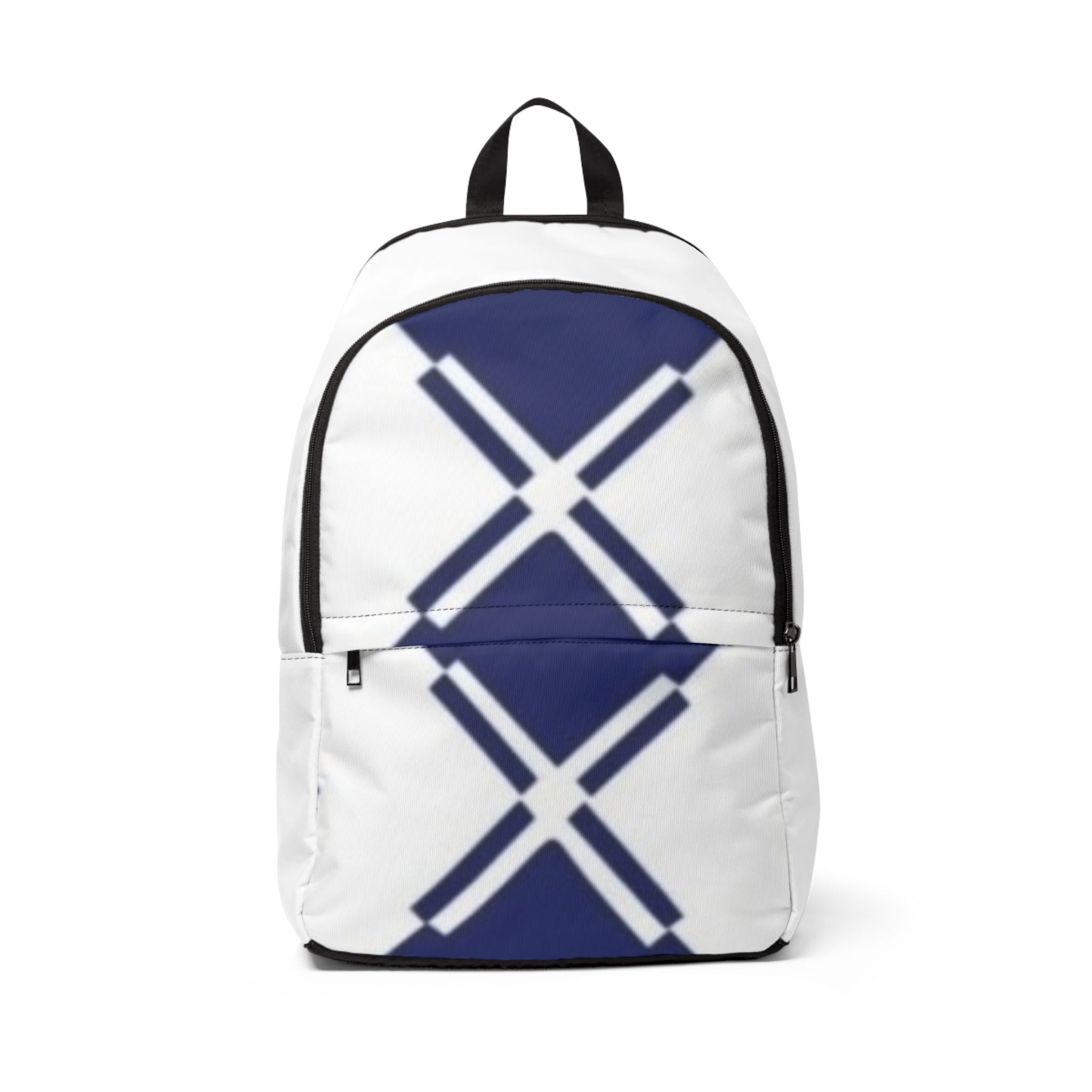 Nautical Blue Cross-Stripe Backpack
