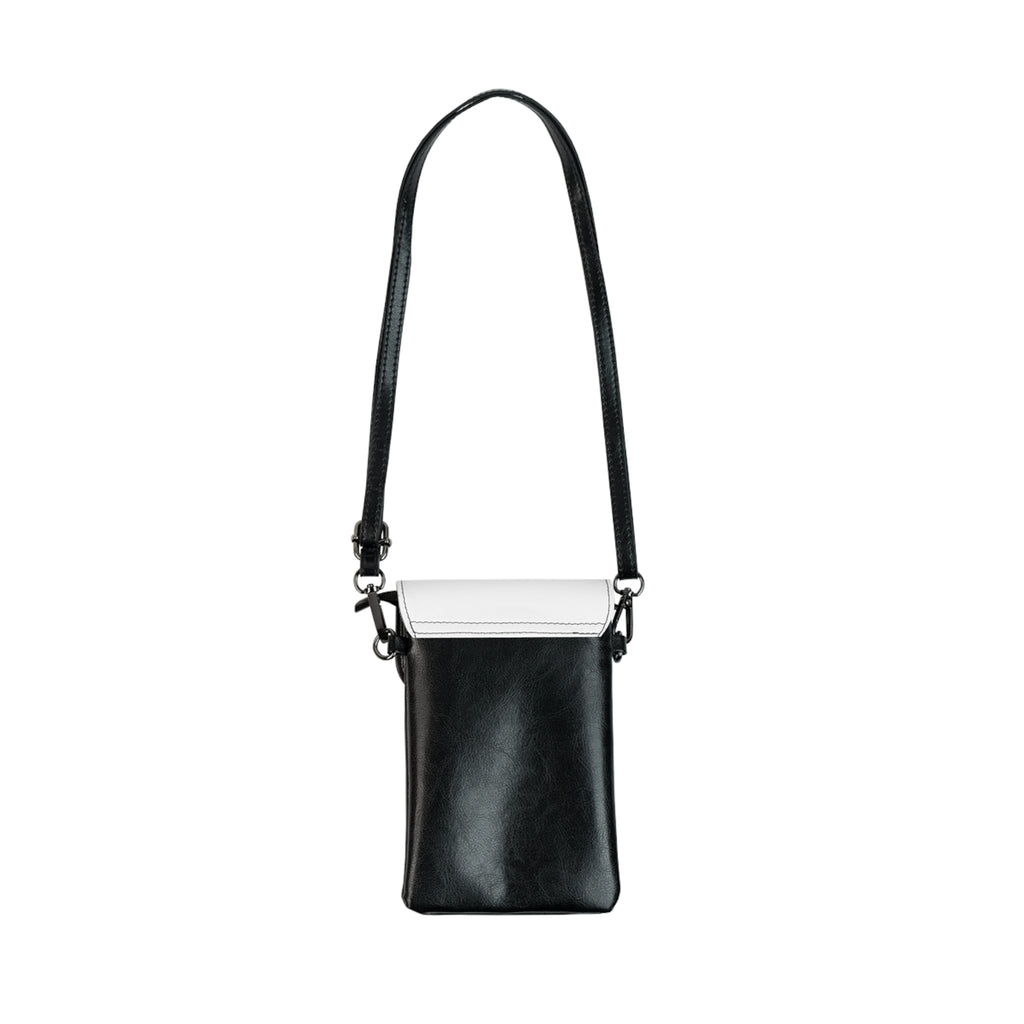 Cross Accent Small Cell Phone Wallet — Slim Crossbody Phone Pouch