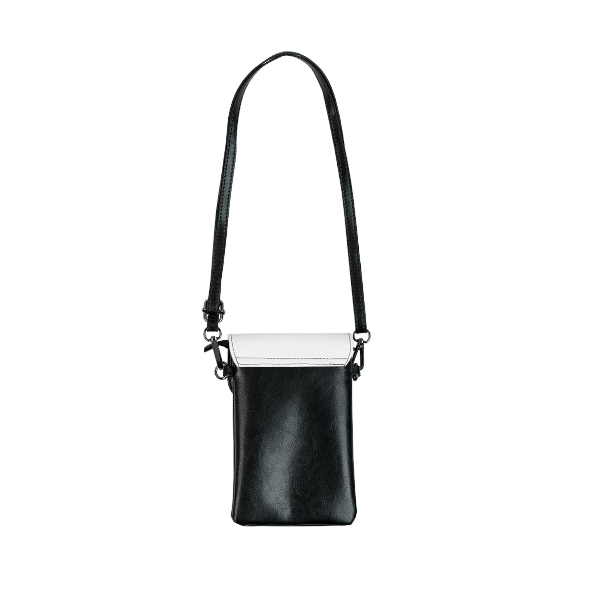 Cross Accent Small Cell Phone Wallet — Slim Crossbody Phone Pouch