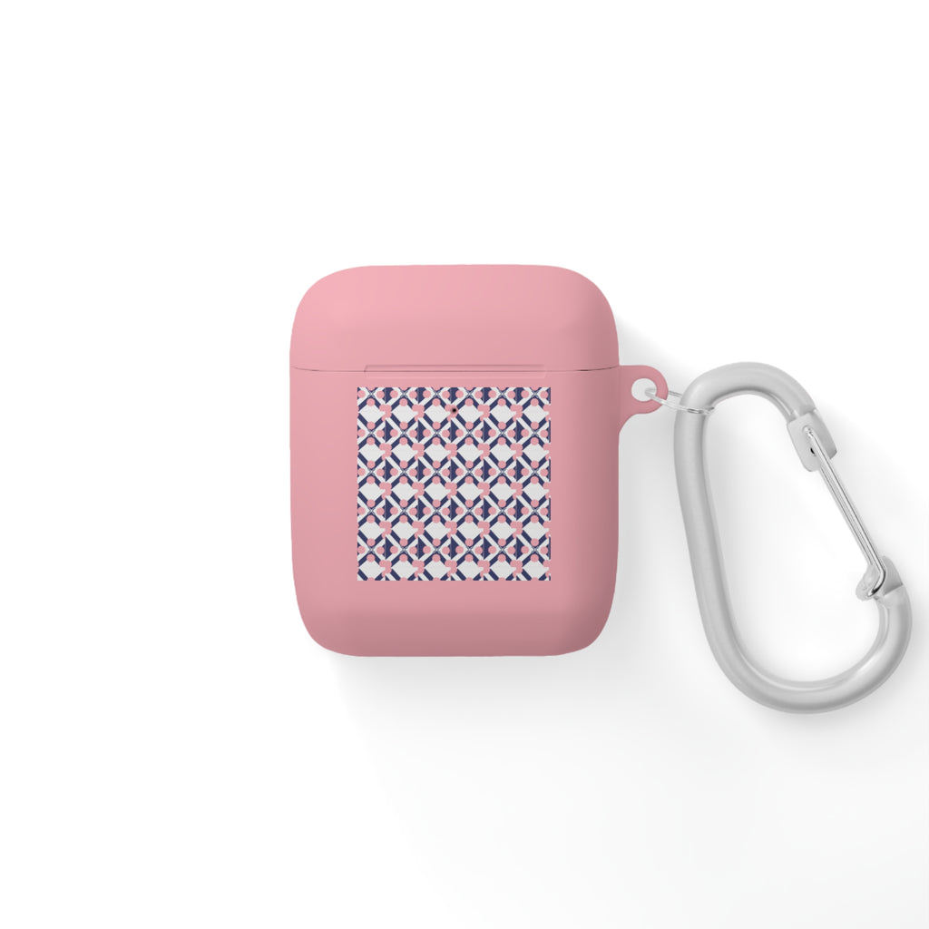 XT9 Blue Tile Pattern AirPods Case