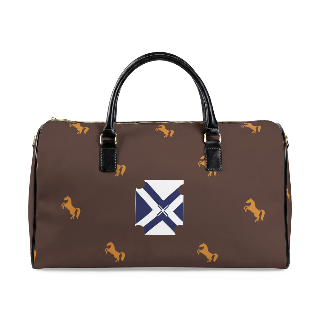 Faux Leather Travel Bag