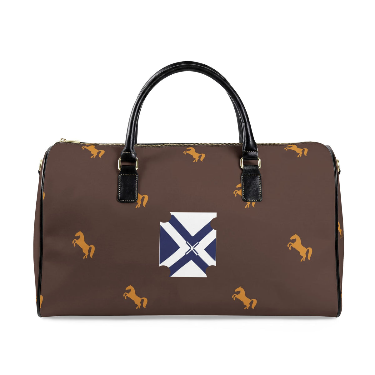 Faux Leather Travel Bag