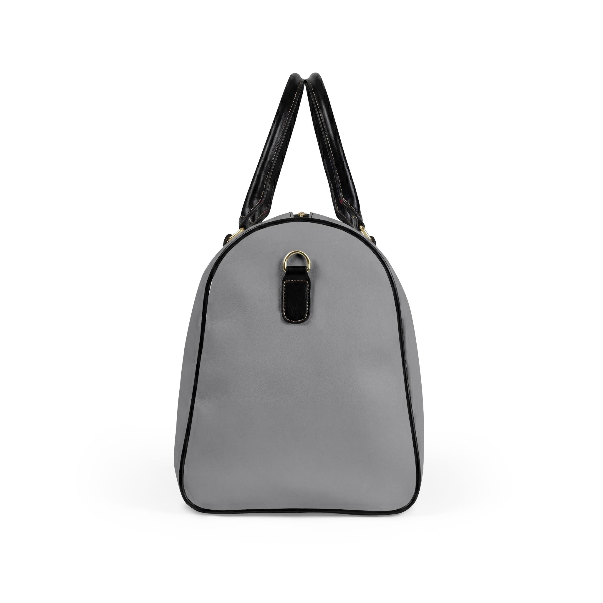 Faux Leather Travel Bag