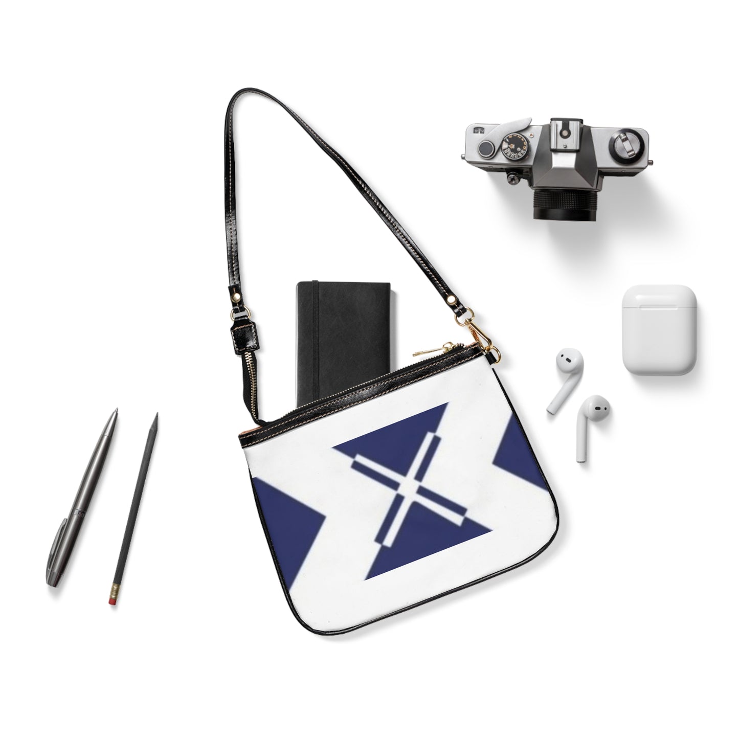 Stylish Small Shoulder Bag with Unique Scottish Flag Design, Casual Tote, Gift for Travelers, Fashion Accessory, Everyday Purse