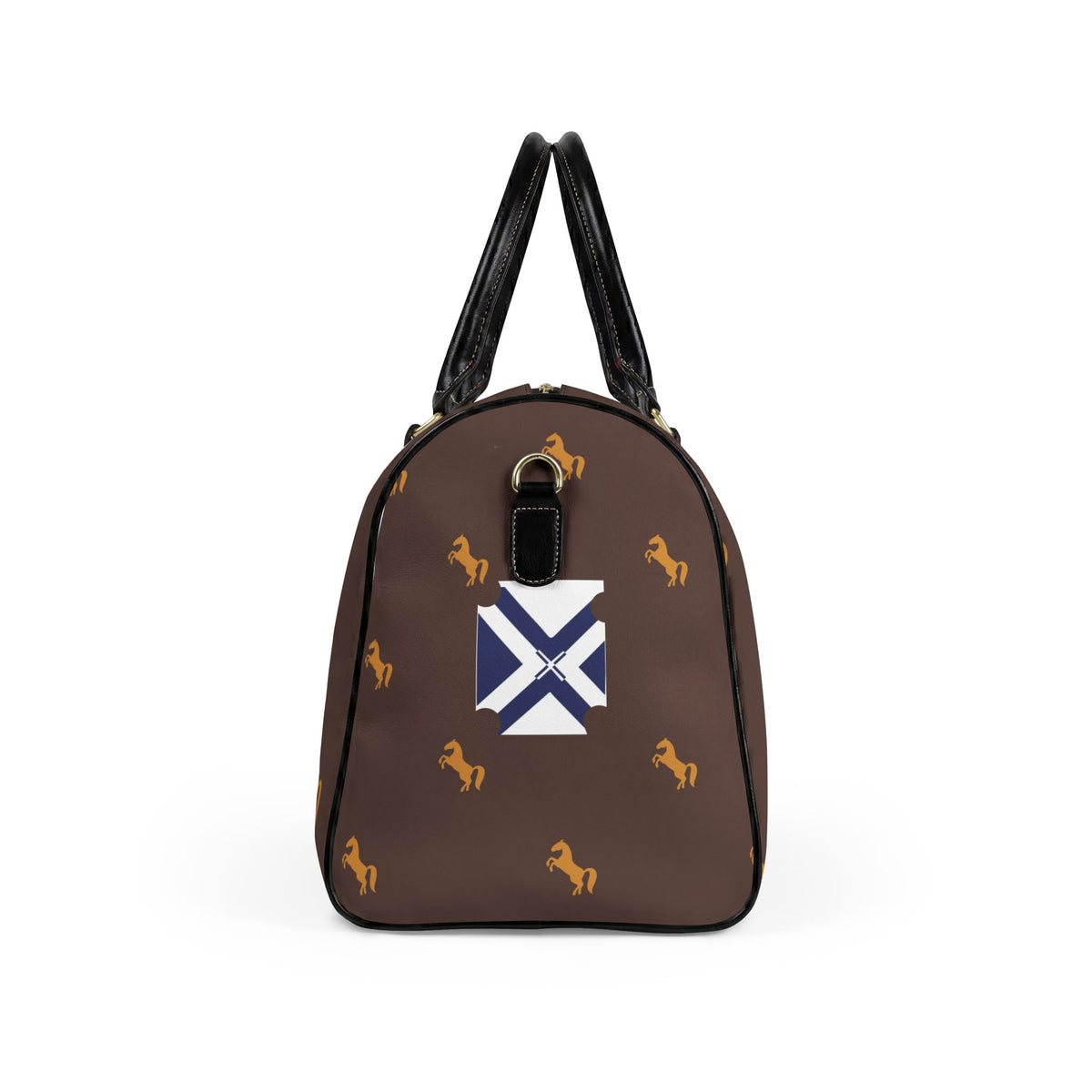 Faux Leather Travel Bag