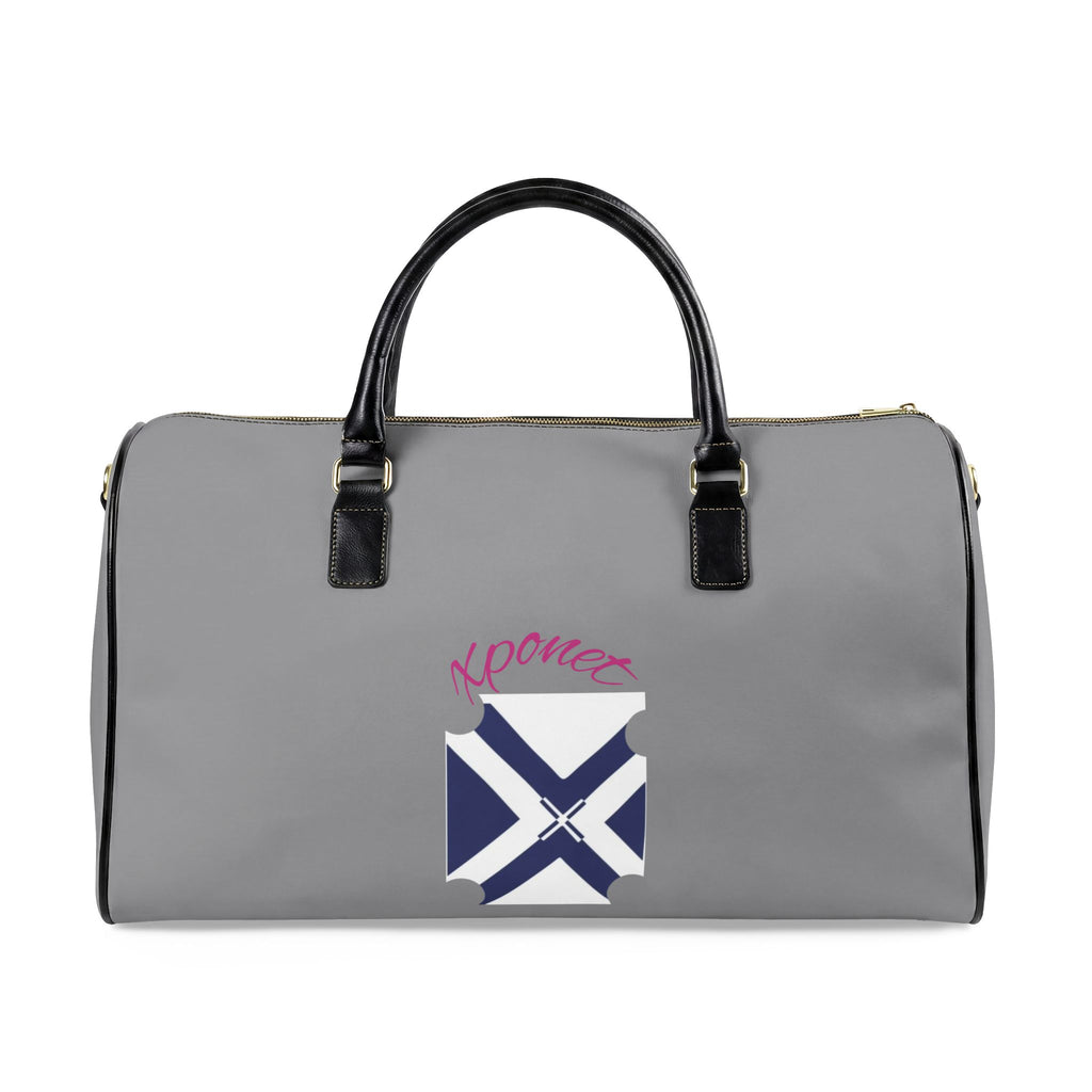 Faux Leather Travel Bag