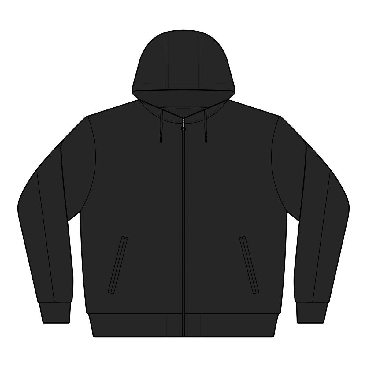 Canvas Bomber Hood Jacket