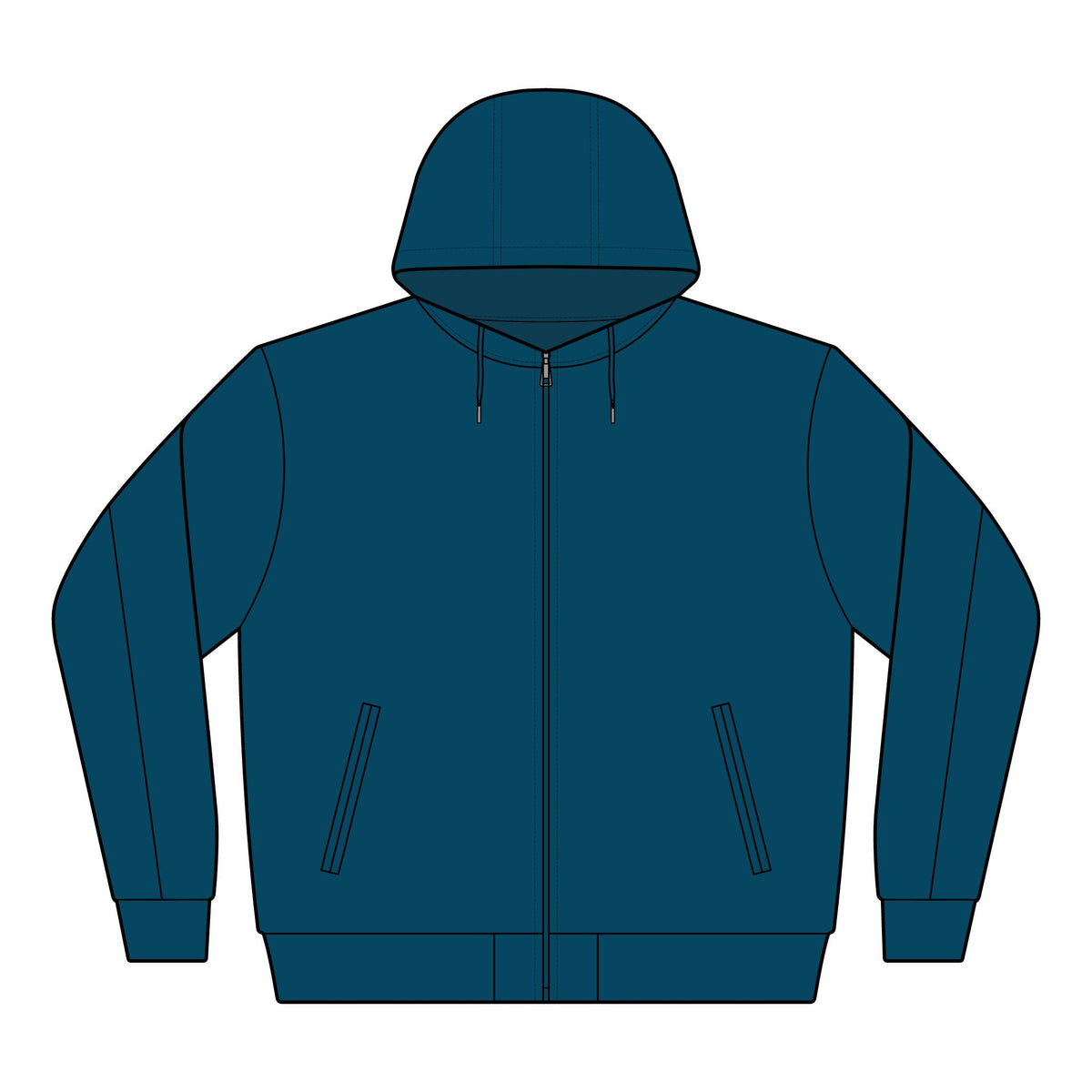 Canvas Bomber Hood Jacket