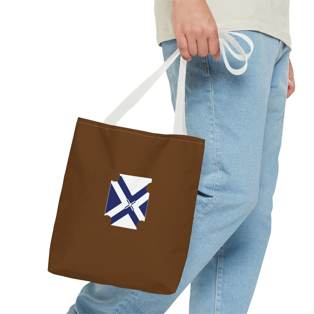 XT7 Tote Bag with Blue Cross Emblem — Casual Everyday Tote
