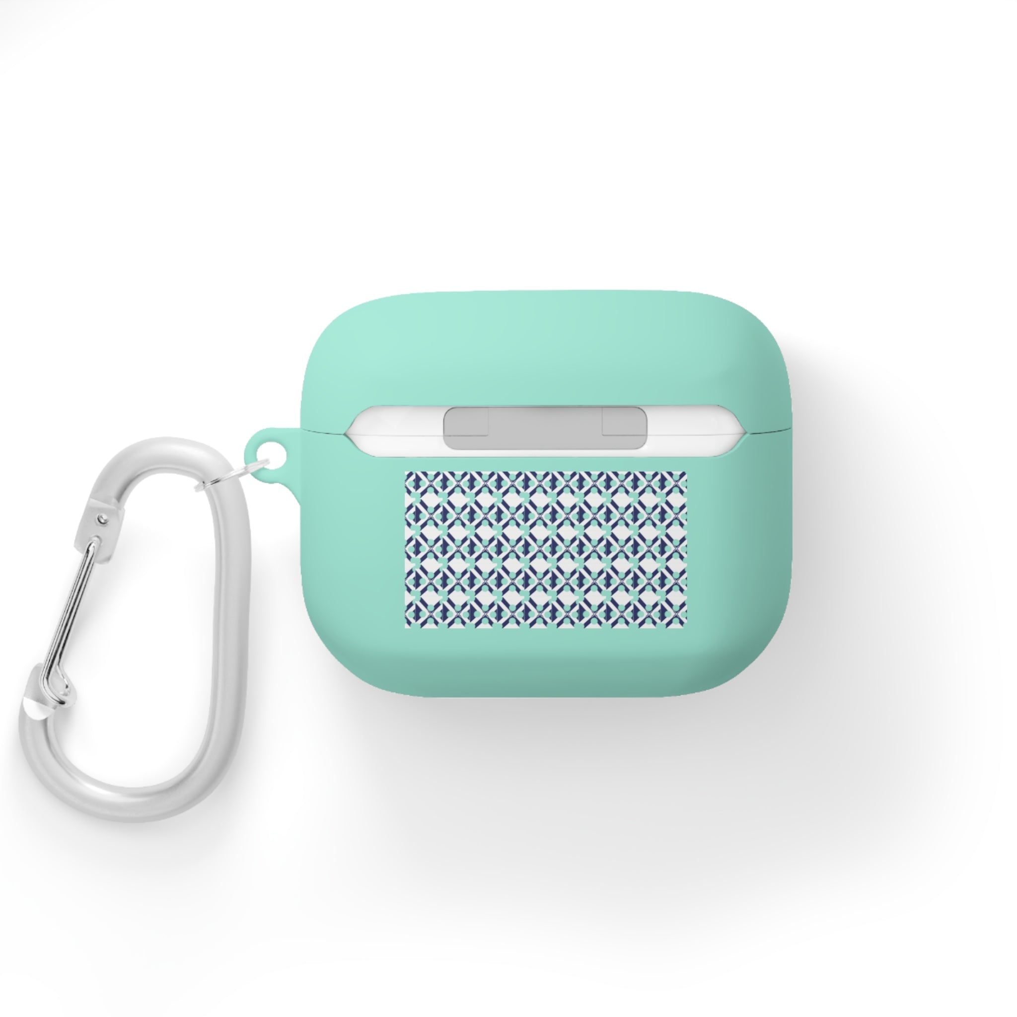 XT9 Blue Tile Pattern AirPods Case