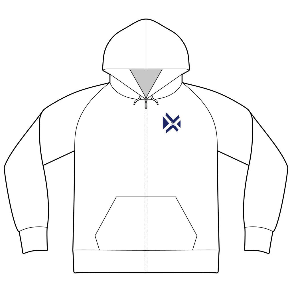 Unisex Icon Lightweight Loopback Terry Full-Zip Hooded Sweatshirt