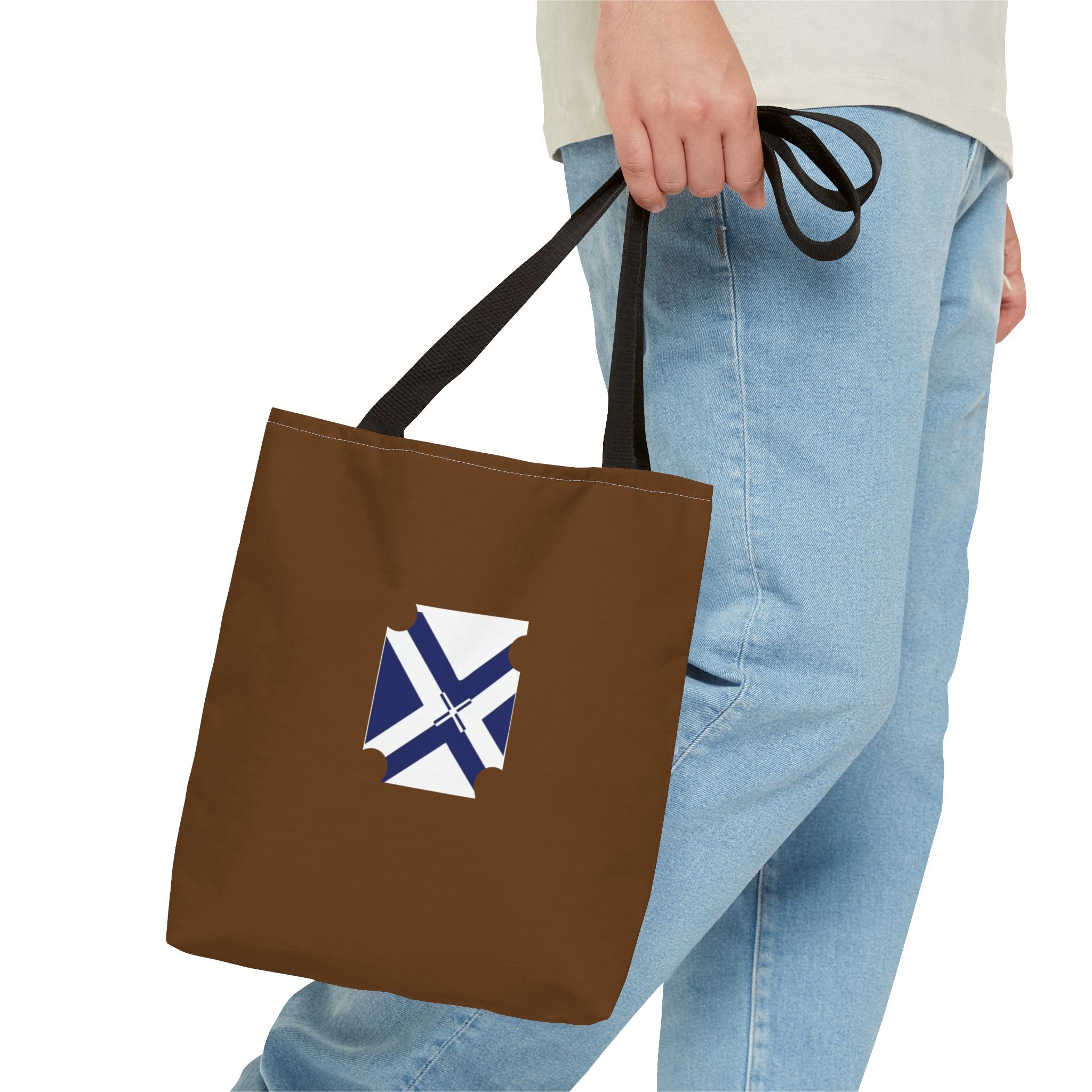XT7 Tote Bag with Blue Cross Emblem — Casual Everyday Tote