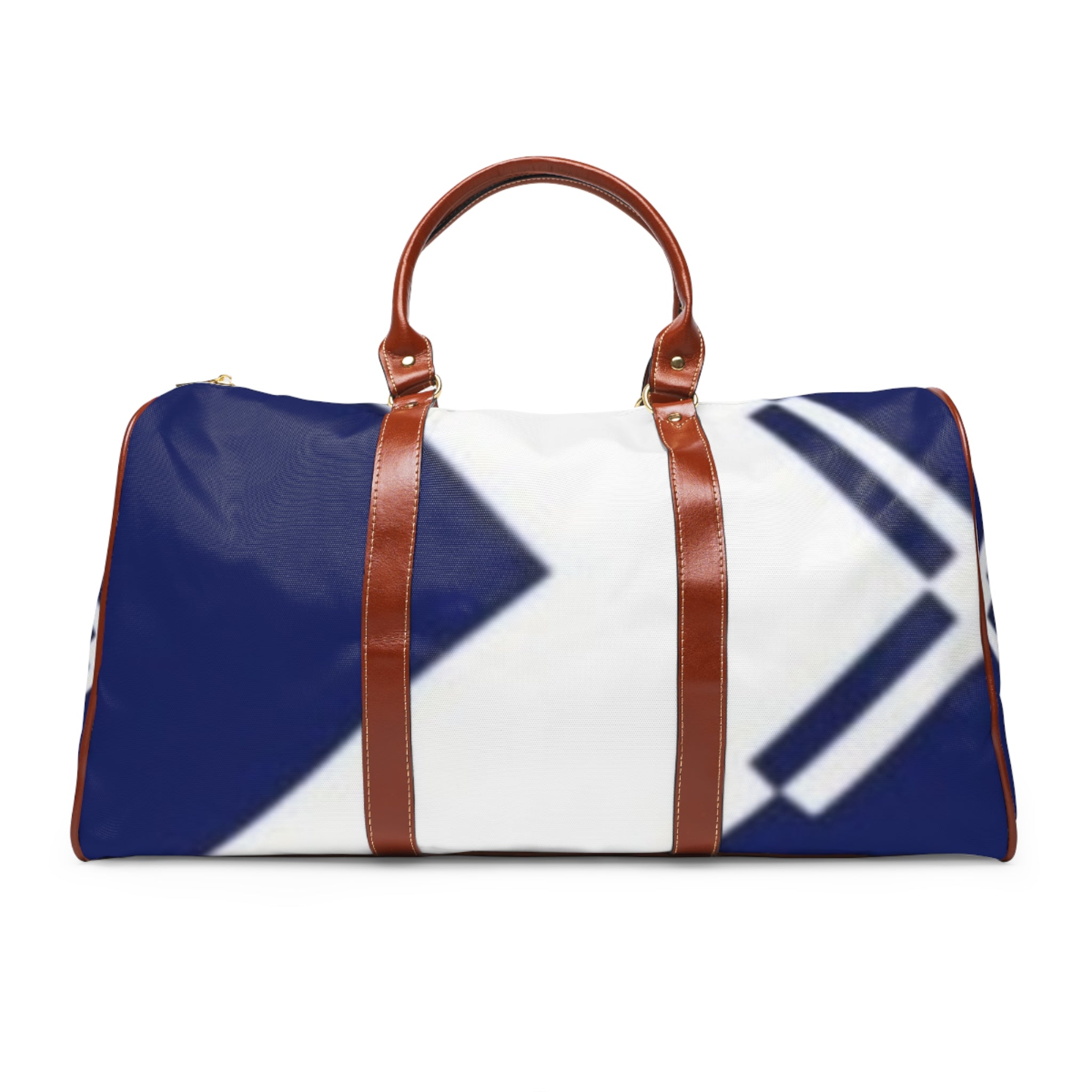 XT1 Navy Arrow Waterproof Weekender Bag — Durable Travel Duffle with Leather Handles