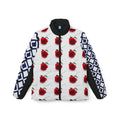 XT Rose Women’s Puffer Jacket — All-Over Print Floral Quilted Coat