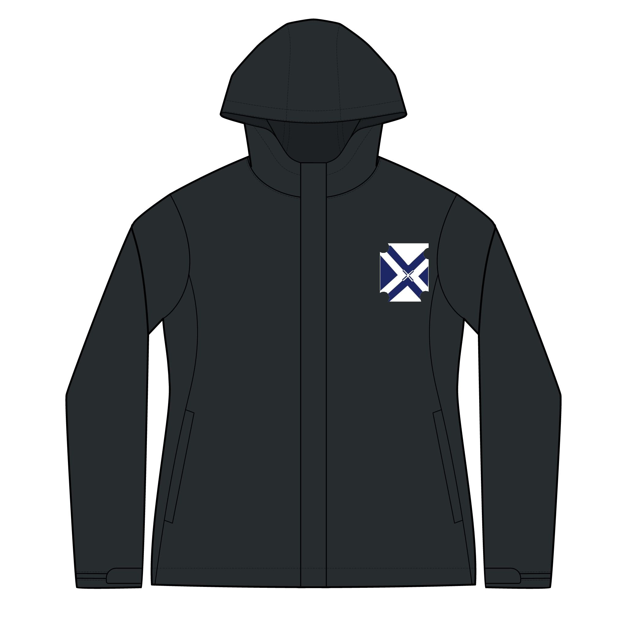 Women's Arcadia Jacket - Women's Lightweight Hooded Softshell Jacket with Minimal Crest Logo