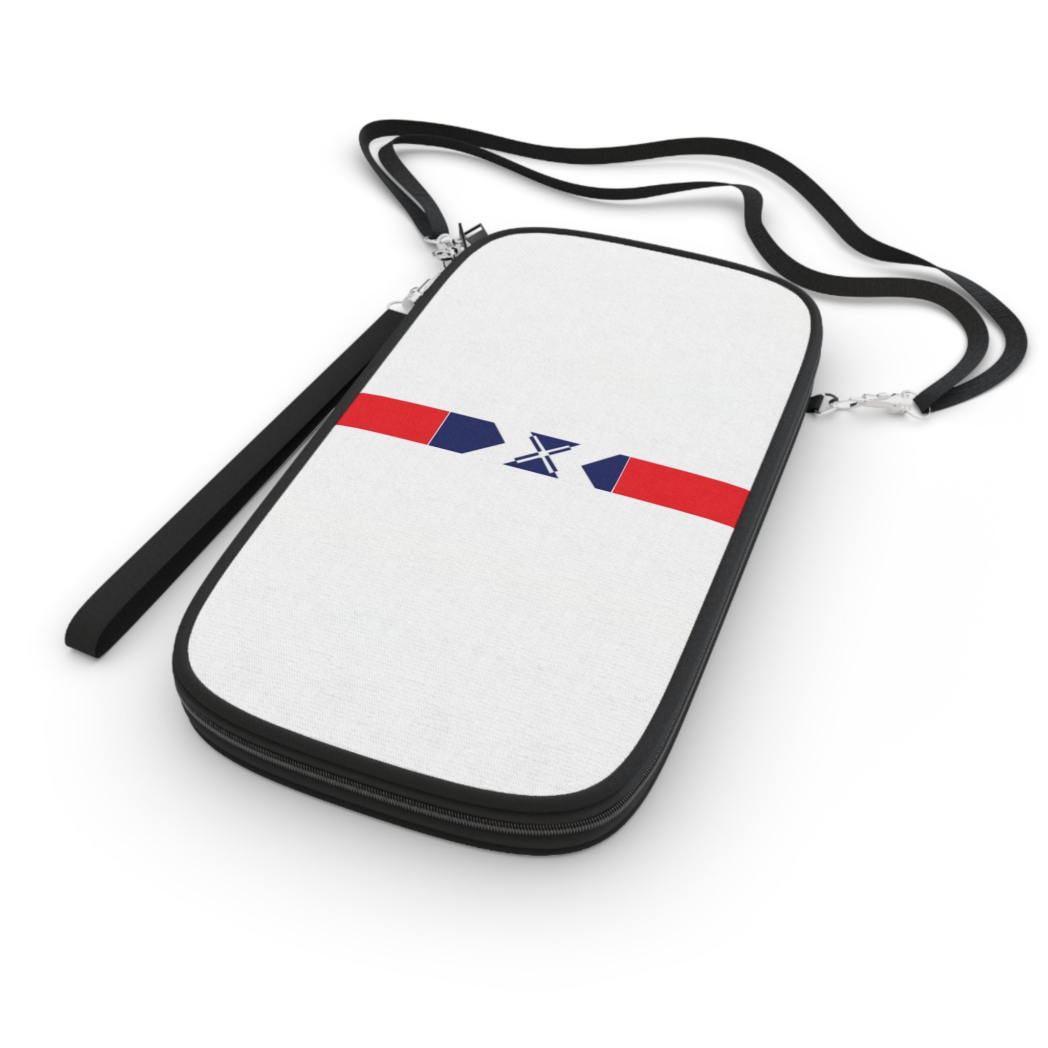 Passport Wallet — Minimal Red & Blue Travel Organizer