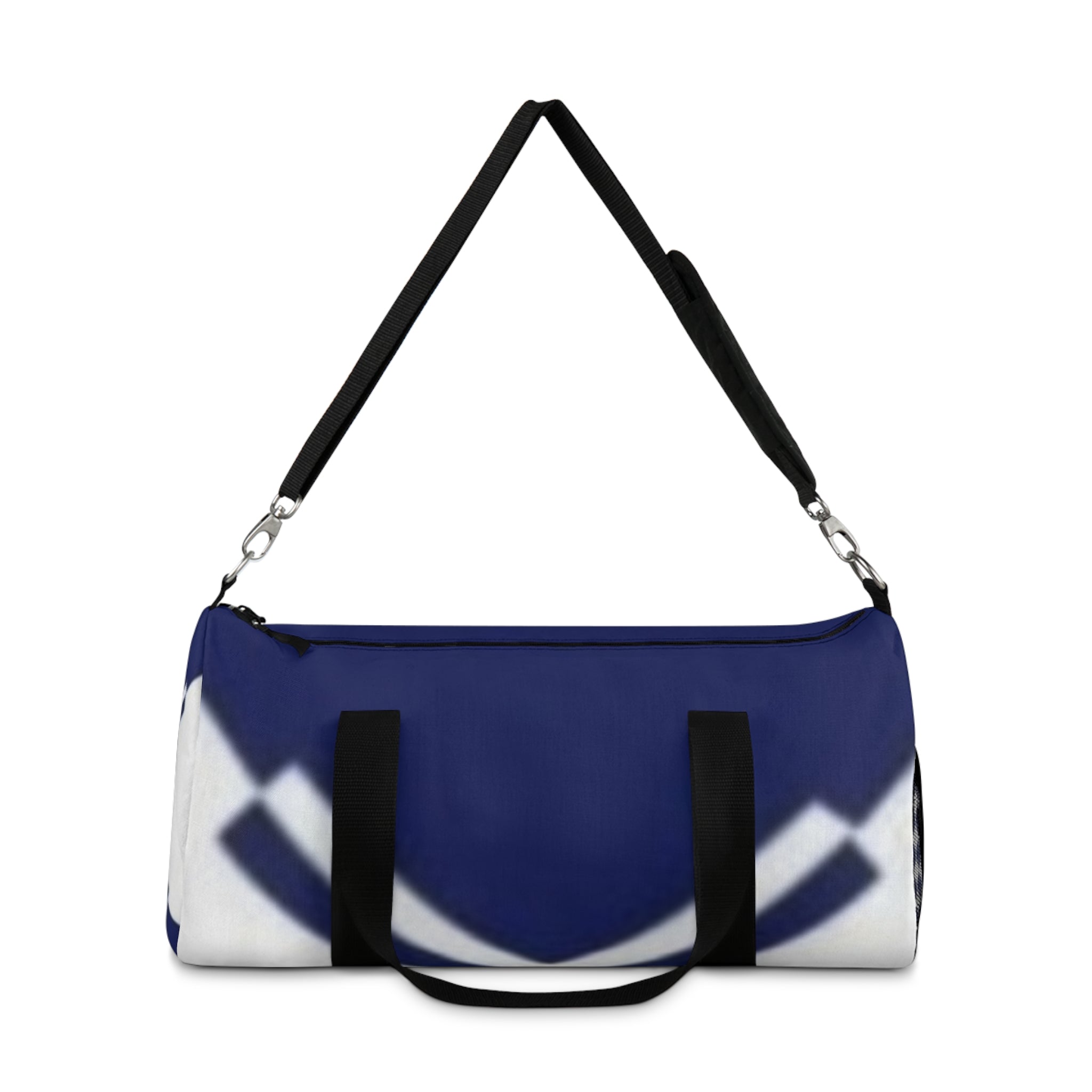 Navy Chevron Sport Duffel Bag – Travel Gym Weekend Bag