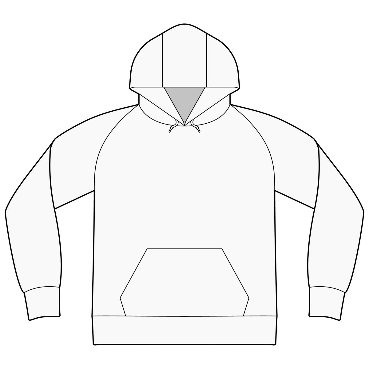 Sleeve Stripe Pullover Hooded Sweatshirt