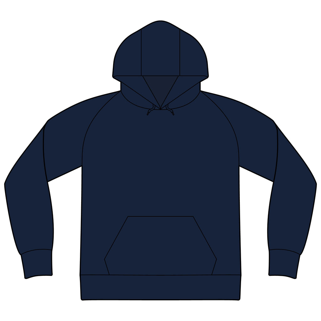 Sleeve Stripe Pullover Hooded Sweatshirt