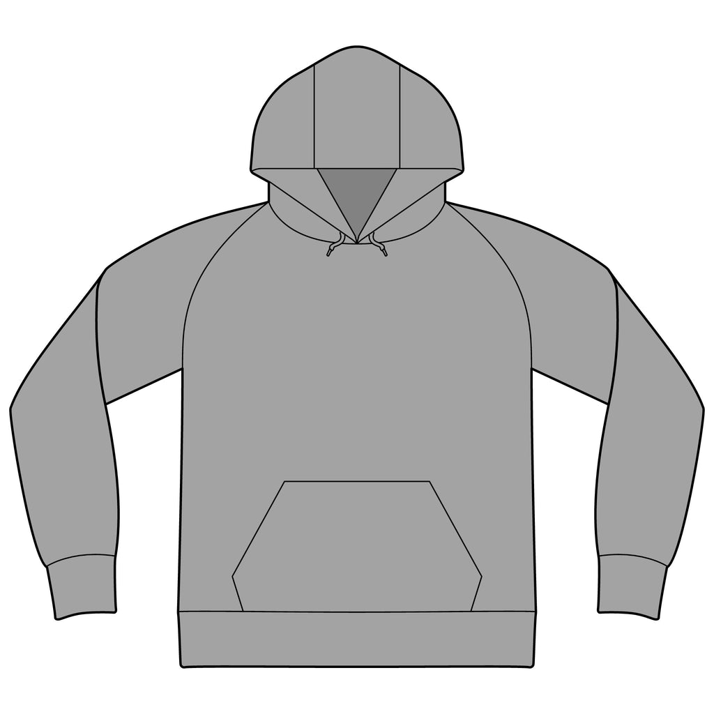 Sleeve Stripe Pullover Hooded Sweatshirt