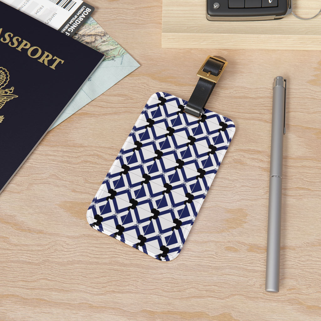 XT8 Luggage Tag — Modern Tile Travel ID