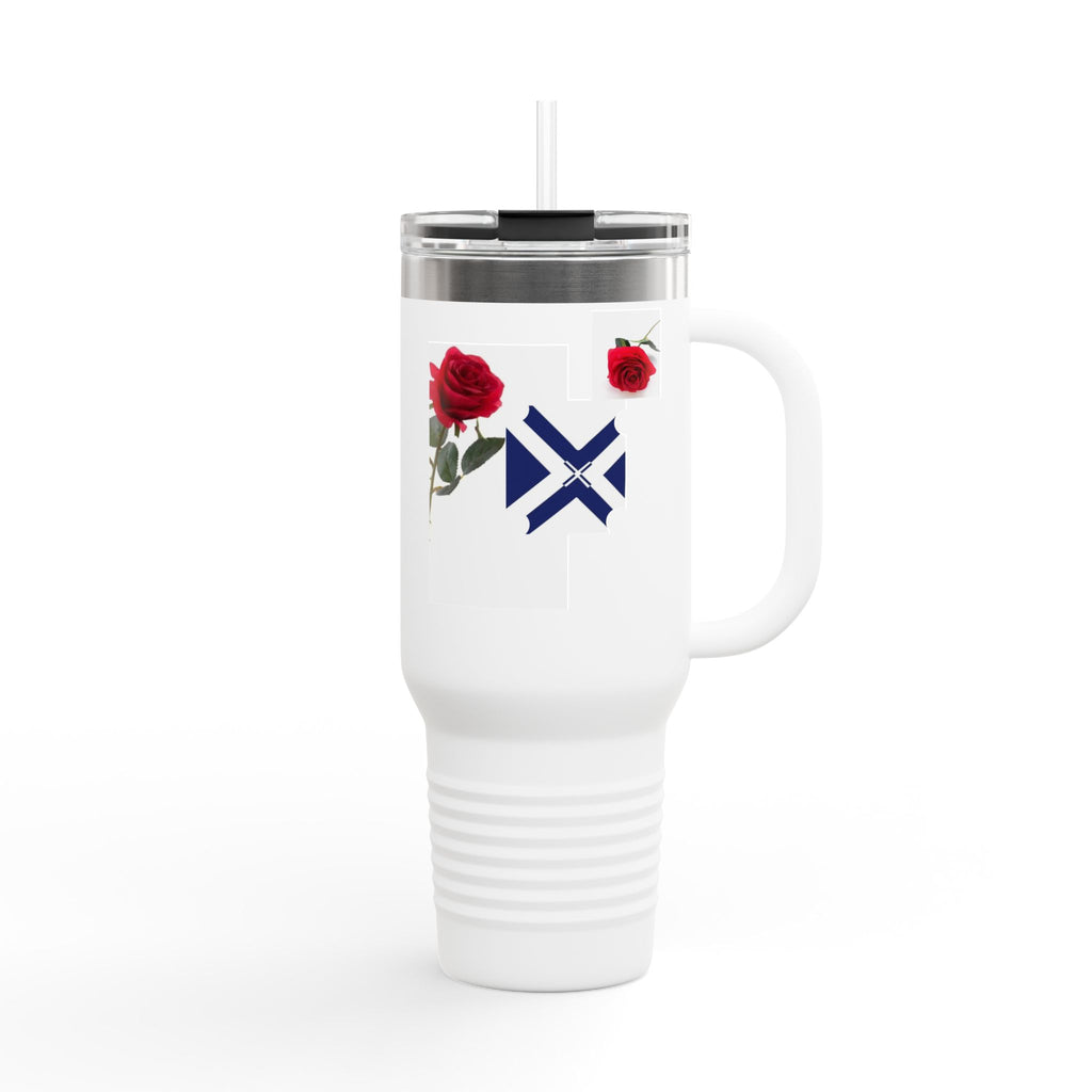 40oz Insulated Travel Mug — XT Rose Design
