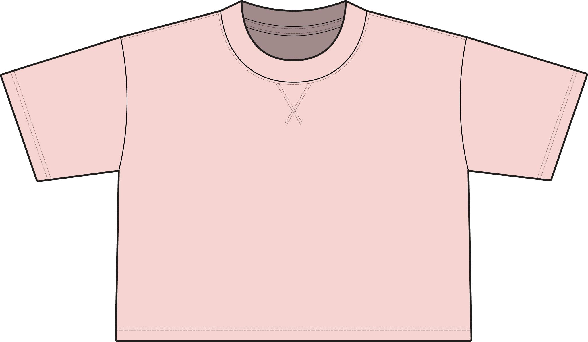 Women's French Terry Mid-Length Boxy Top