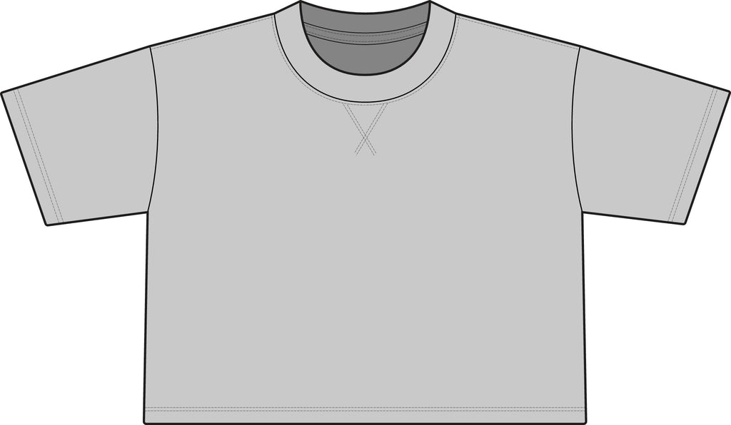 Women's French Terry Mid-Length Boxy Top