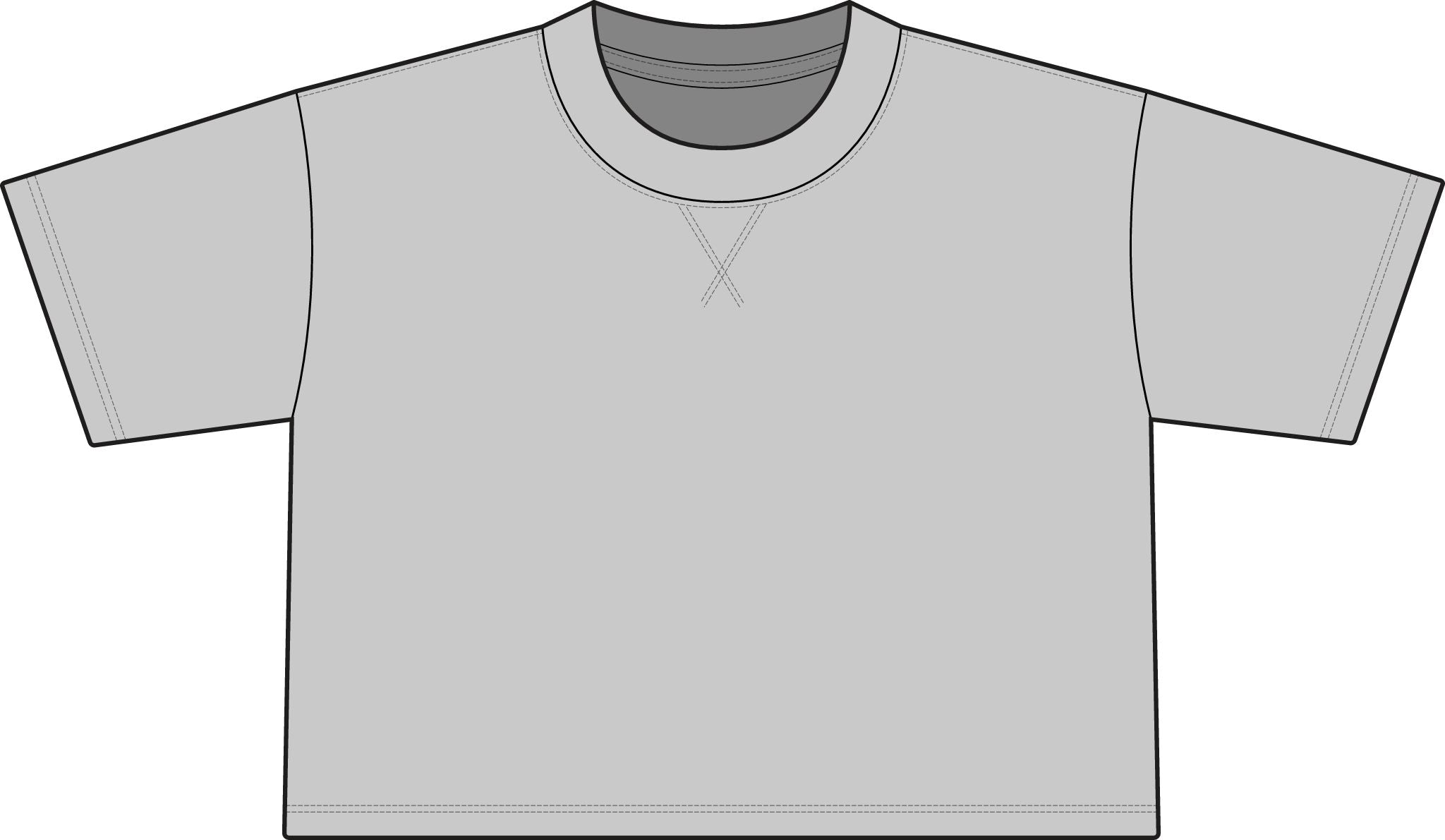 Women's French Terry Mid-Length Boxy Top