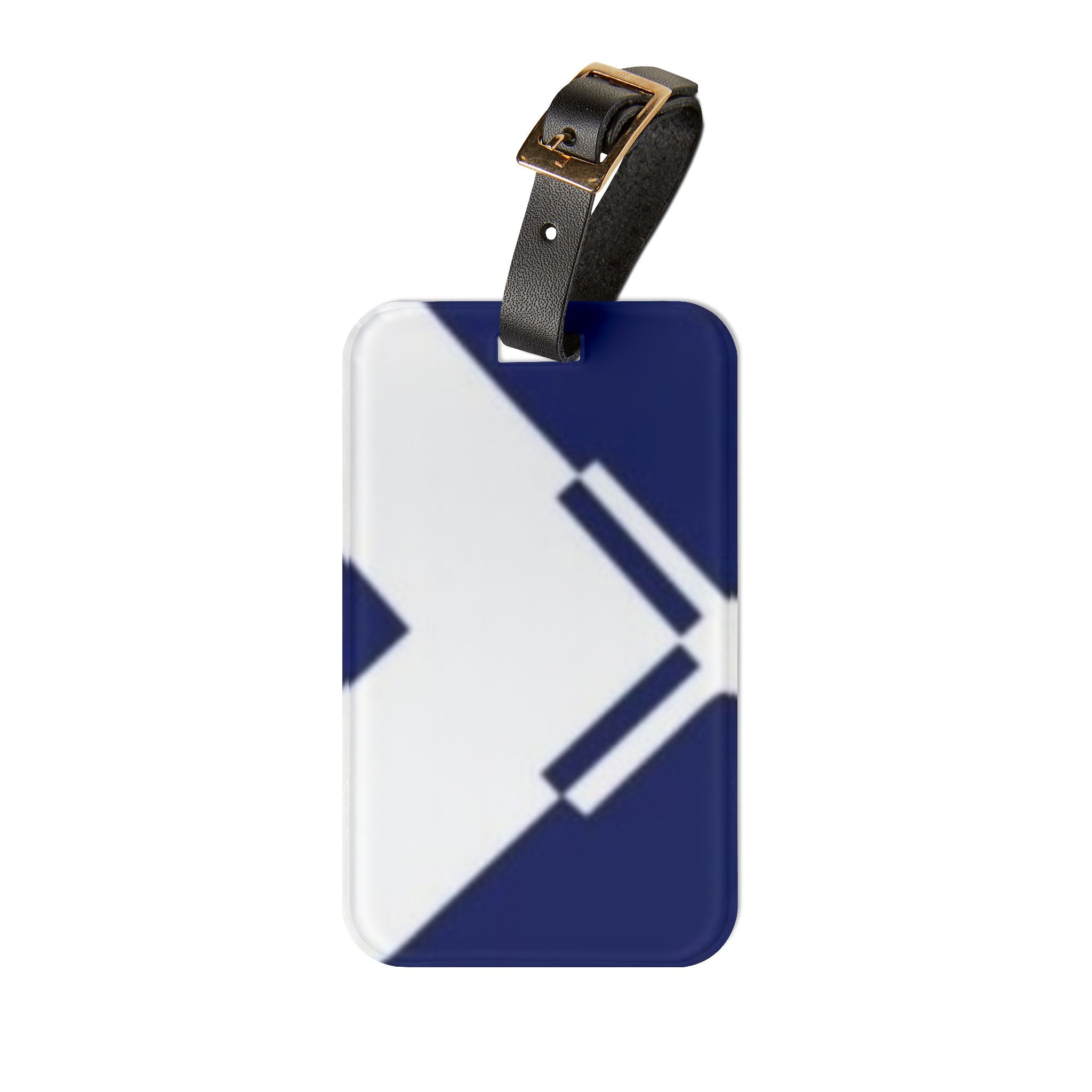 XT1 Luggage Tag — Navy & White Travel ID Technology