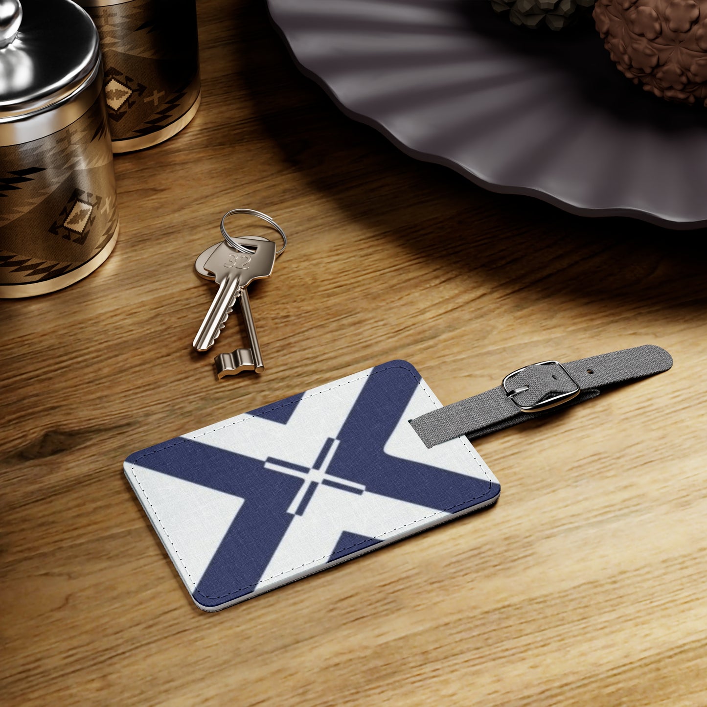 Stylish Saffiano Luggage Tag, Trendy Travel Accessory, Perfect Gift for Travelers, Unique Baggage Identifier, Personalized Travel [...]