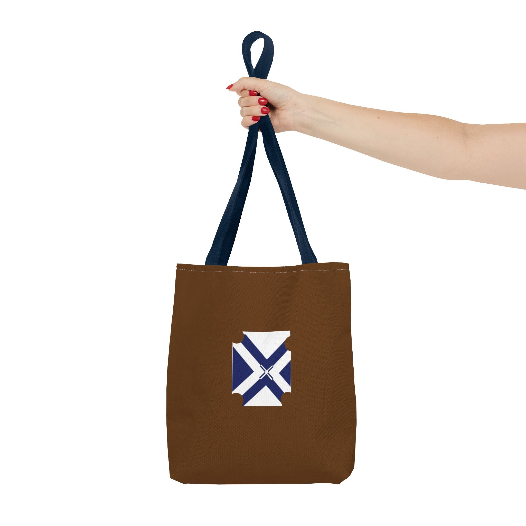 XT7 Tote Bag with Blue Cross Emblem — Casual Everyday Tote