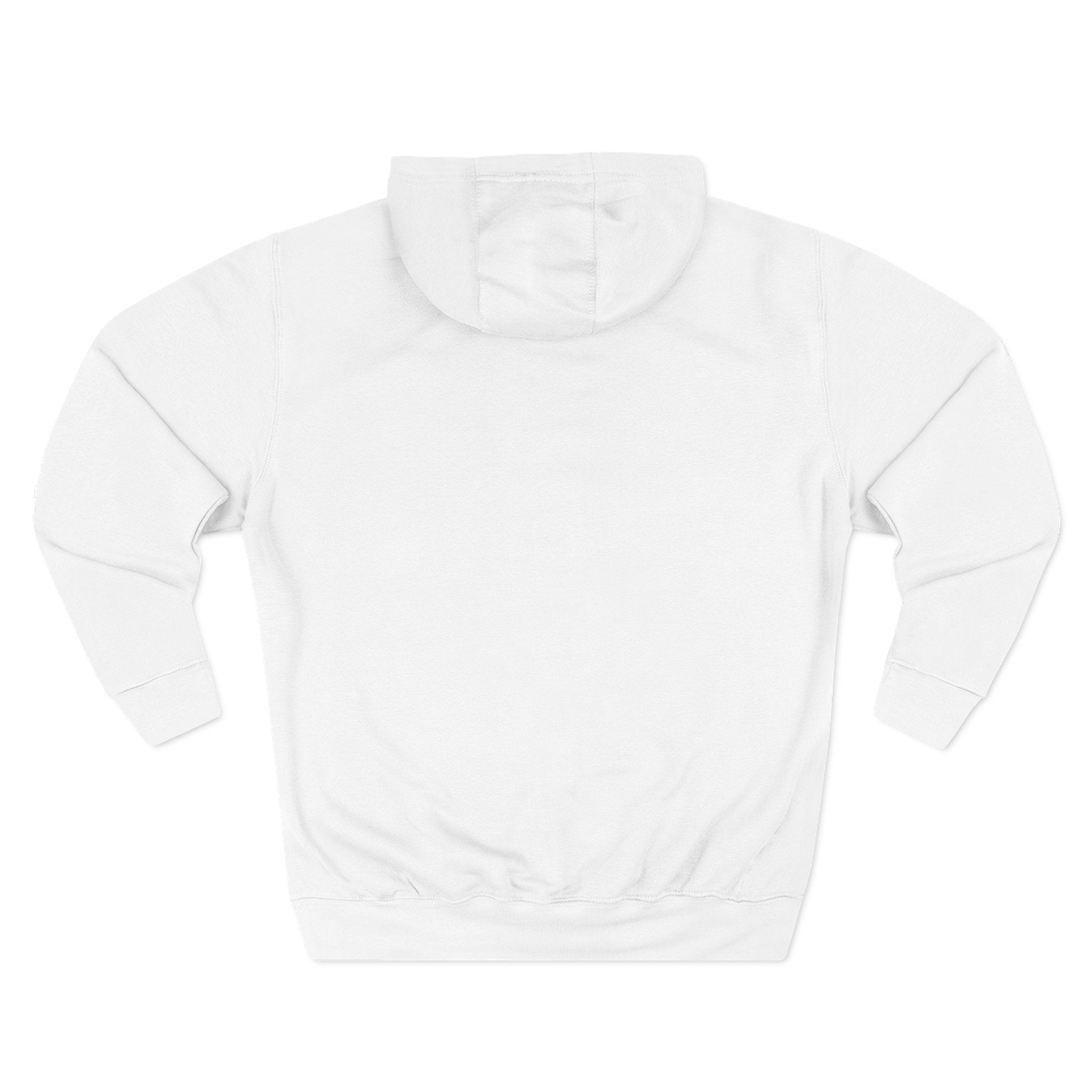 Minimalist Geometric Logo Hoodie — Small Center Chest Icon