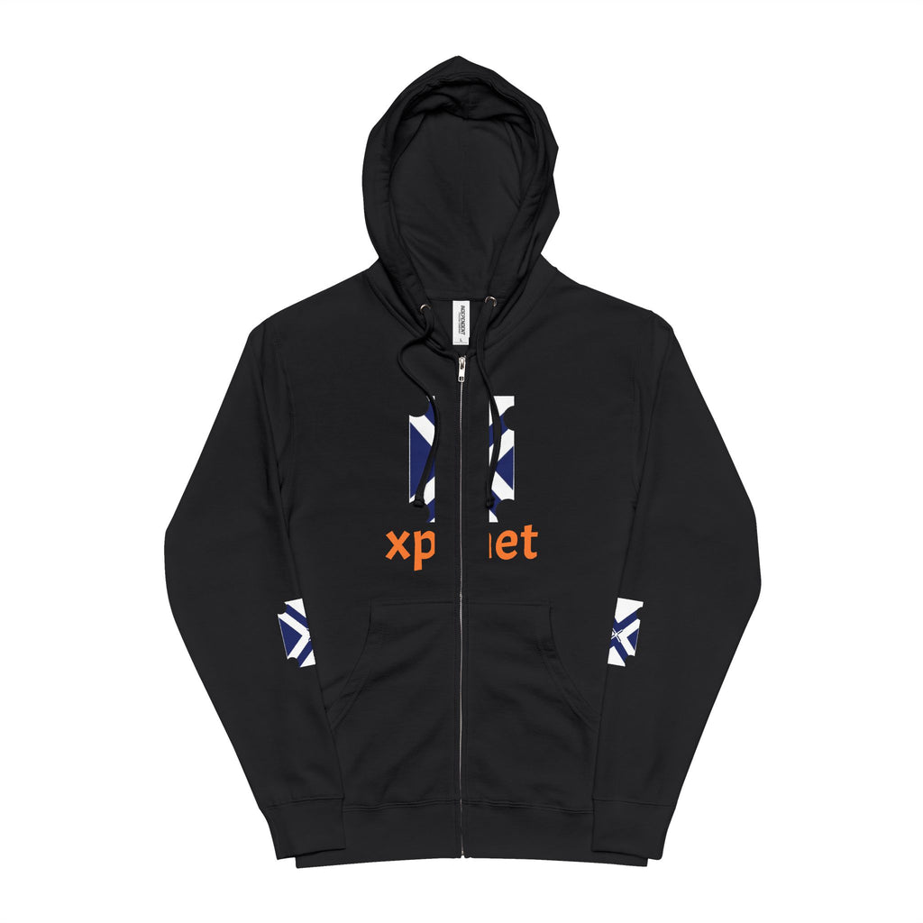 Unisex Fleece Zip Up Hoodie