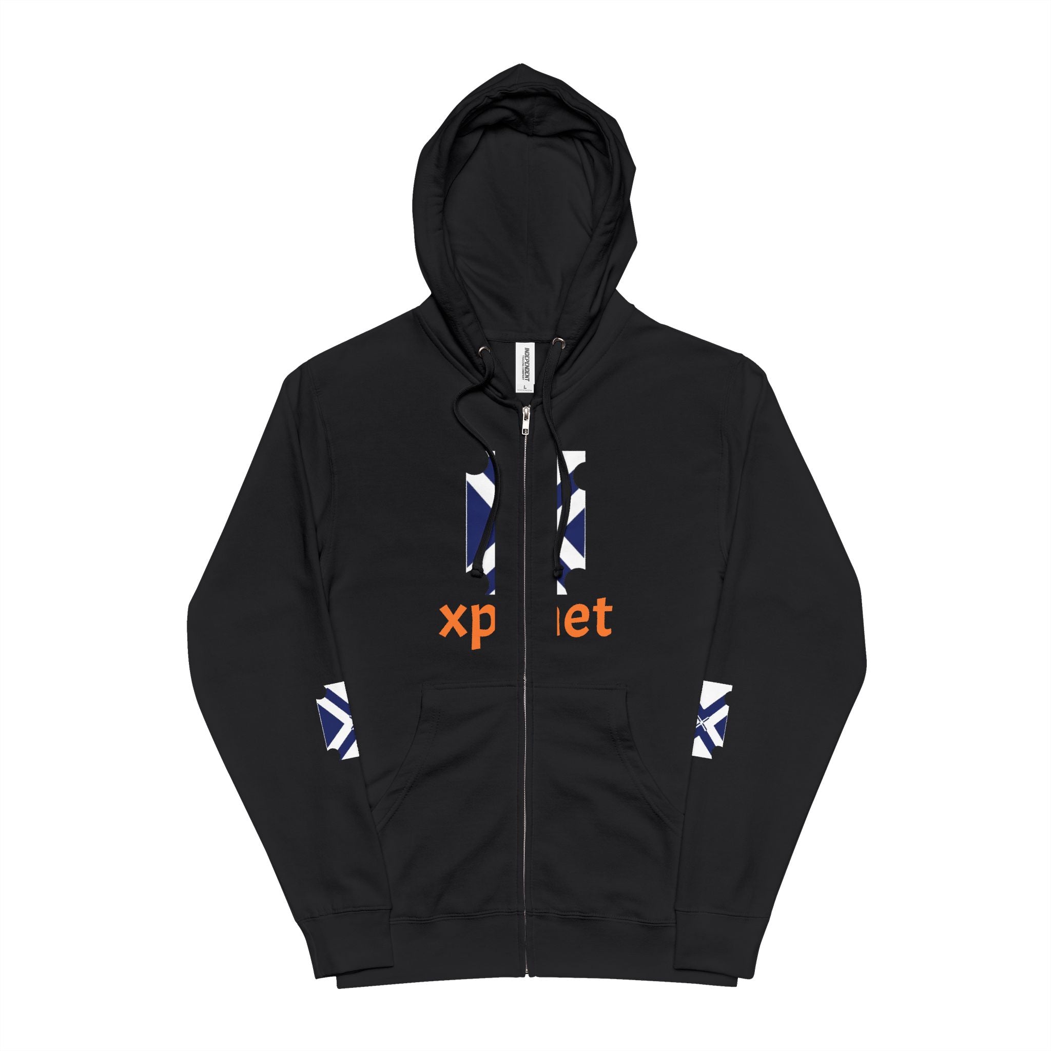 Unisex Fleece Zip Up Hoodie