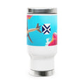 Xt Stainless Steel Travel Mug with Handle — 14oz Insulated Travel Cup