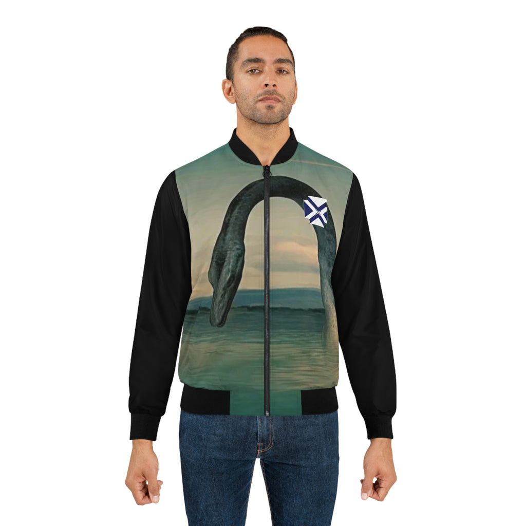 Men's Bomber Jacket — XT Sea Monster All-Over Print