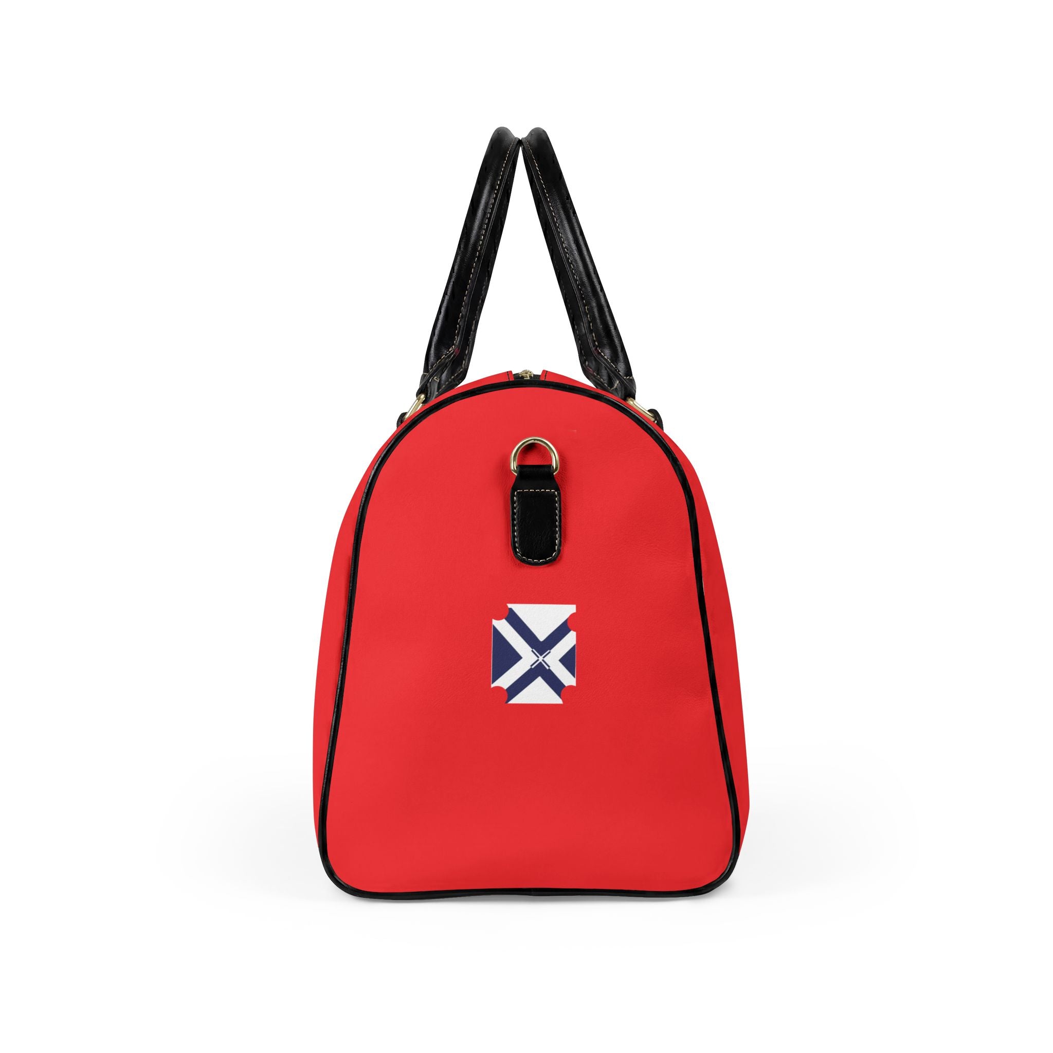Faux Leather Travel Bag