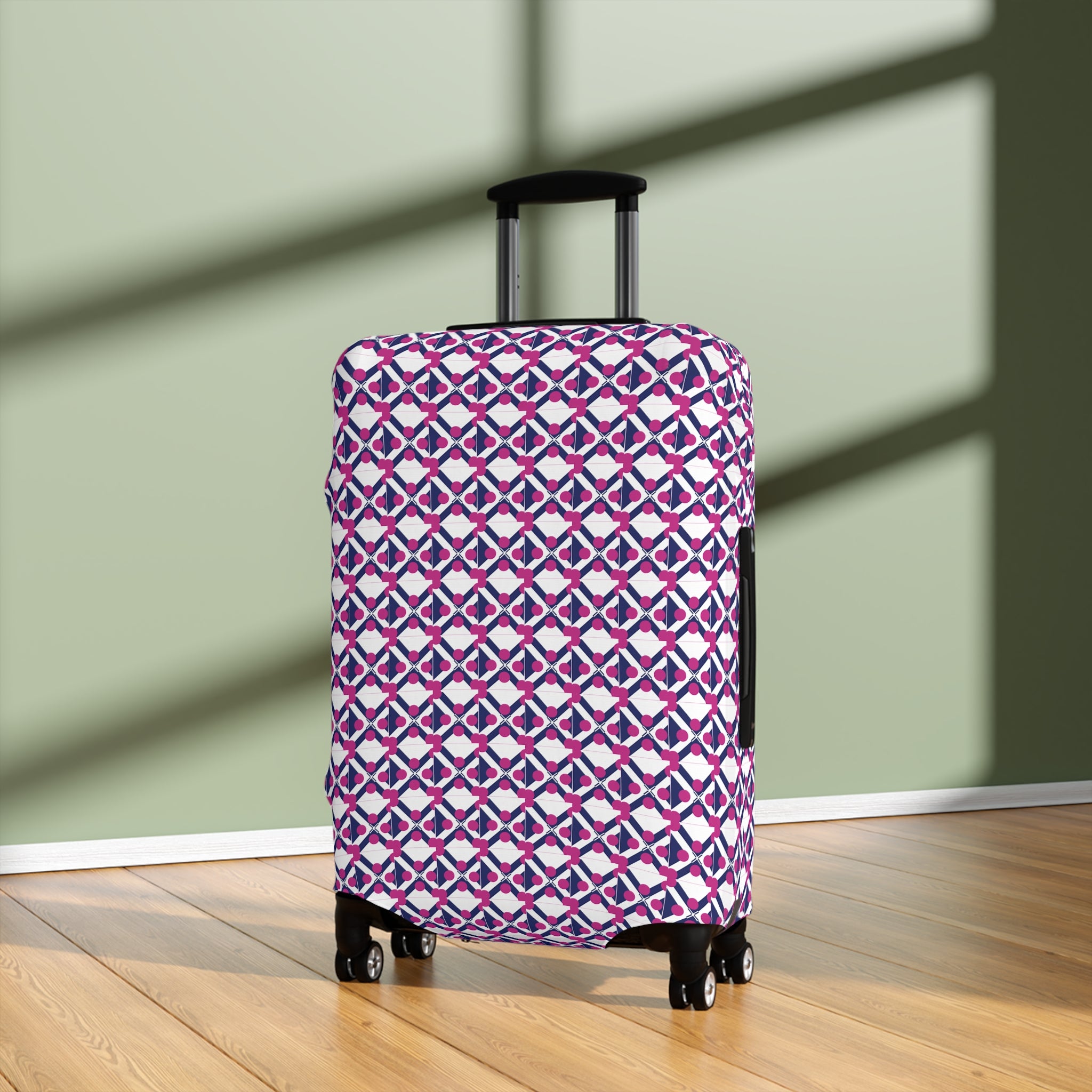 Pink XT9  Luggage Cover — Travel Suitcase Protector