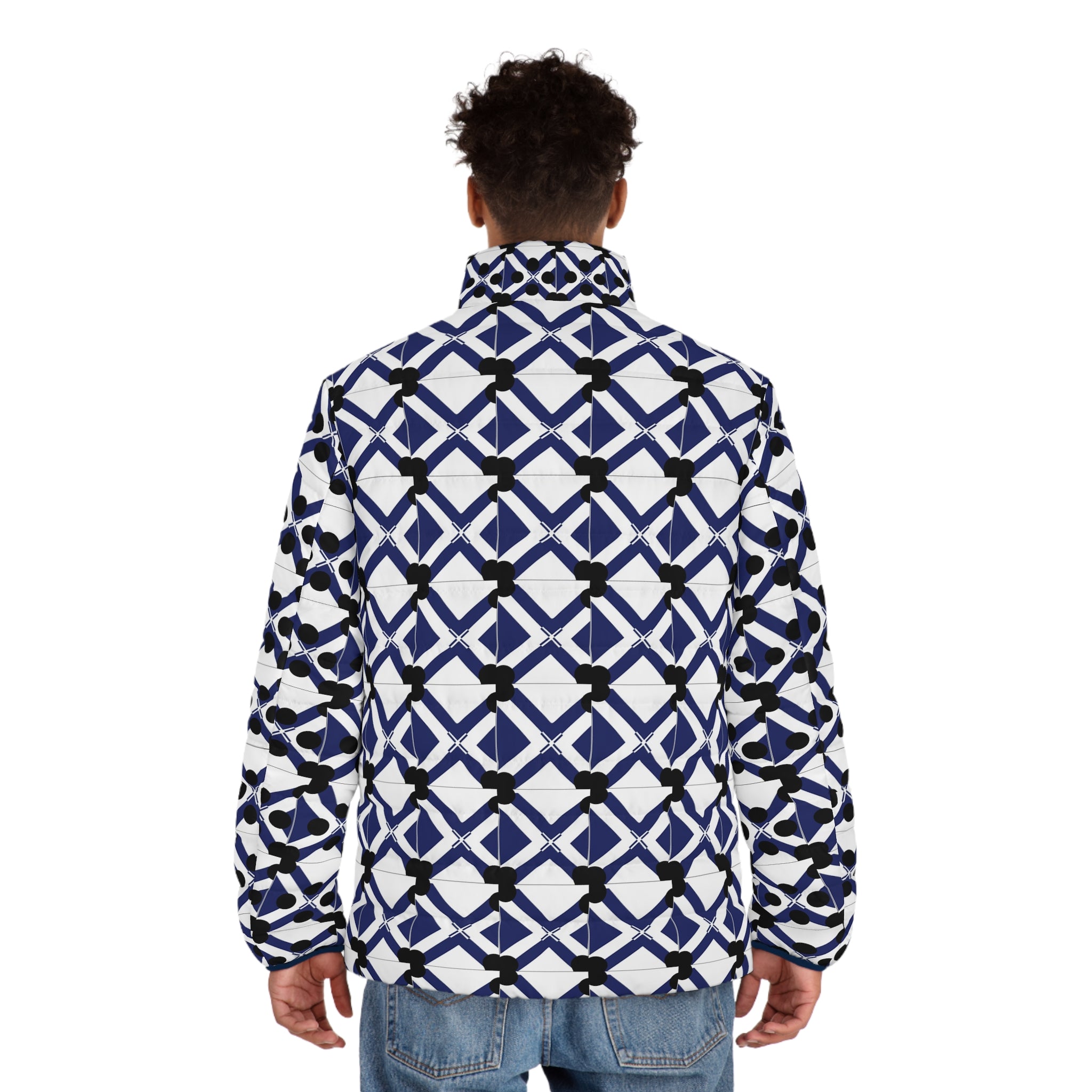 Men's Puffer Jacket (AOP)