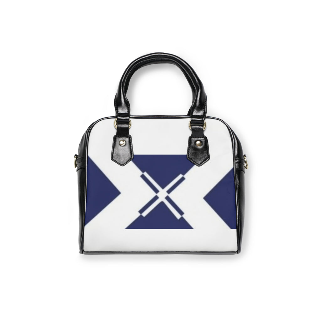 XT3  Shoulder Handbag — Navy Geometric Travel Purse
