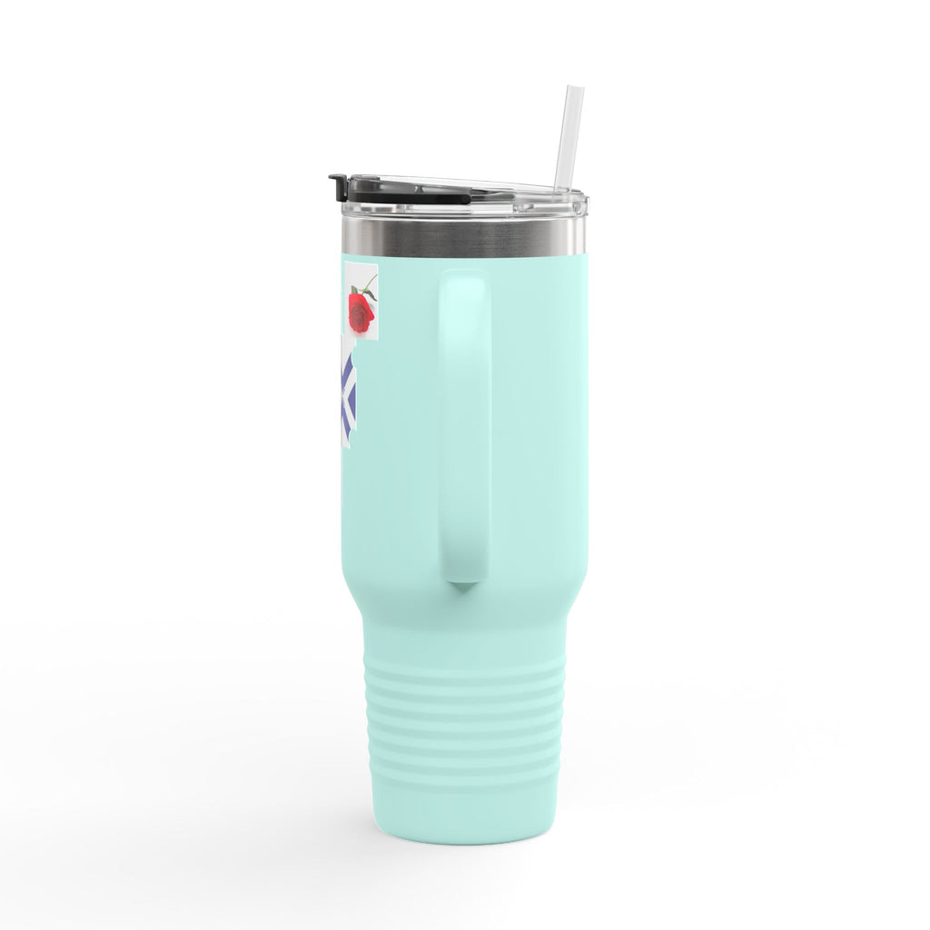 40oz Insulated Travel Mug — XT Rose Design