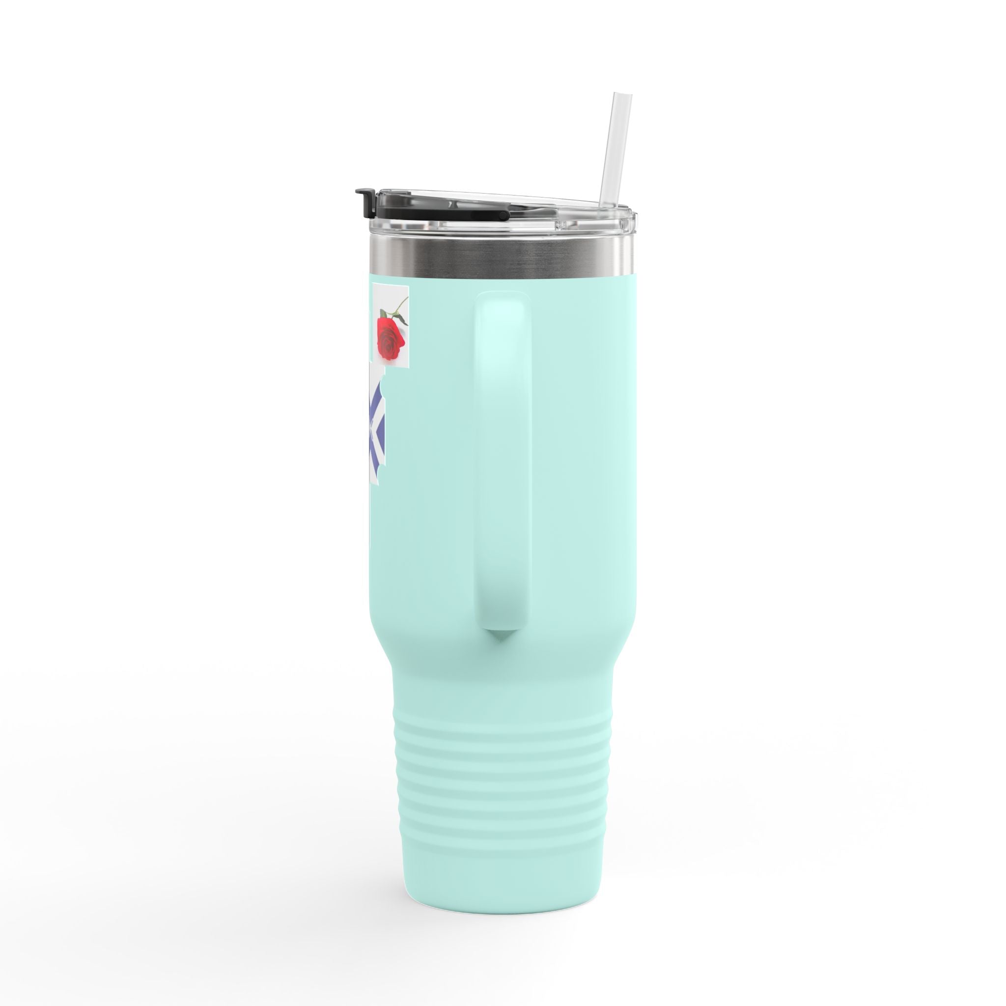 40oz Insulated Travel Mug — XT Rose Design